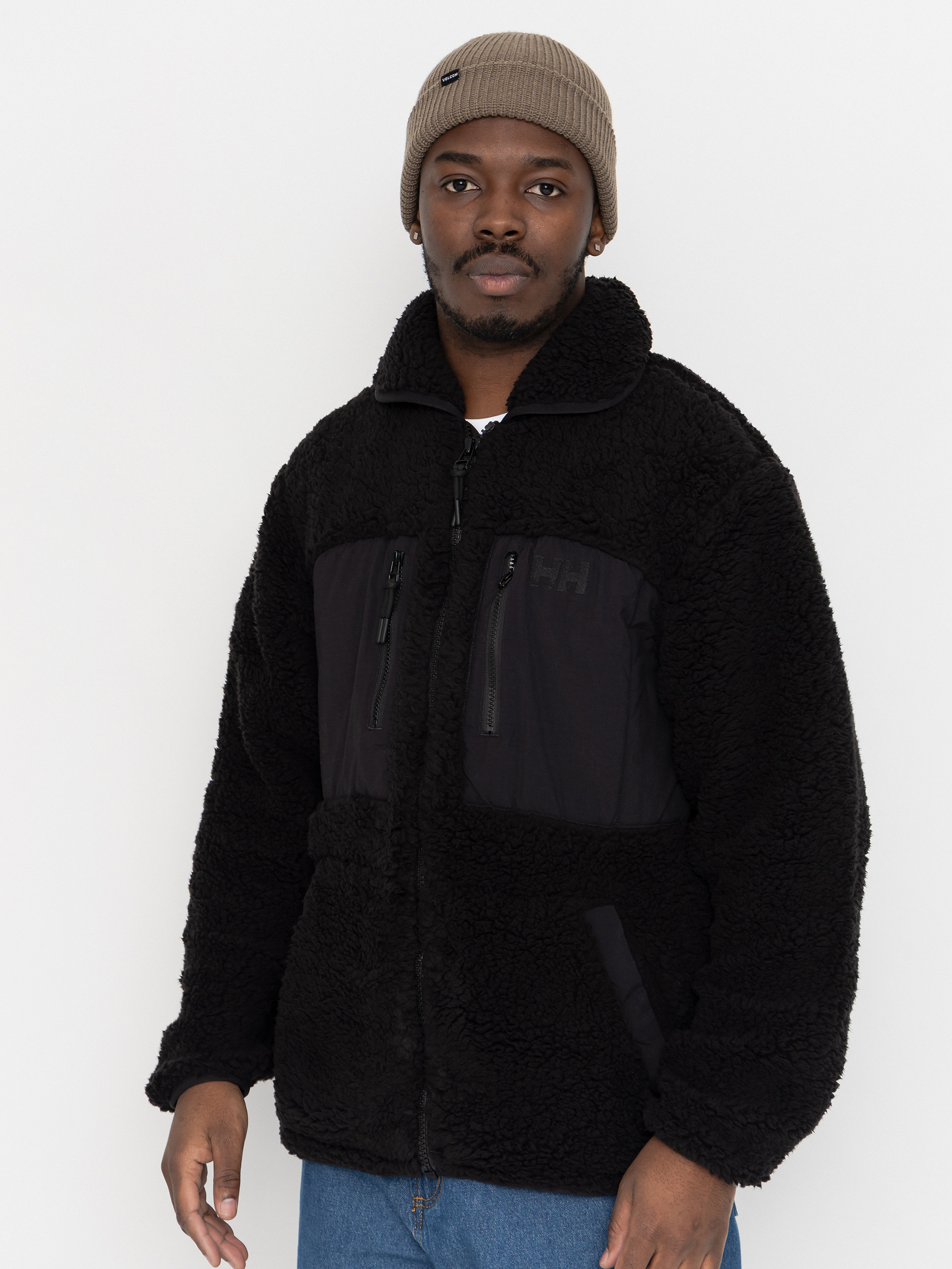 Flísová mikina Helly Hansen Moonlit Pile (black)