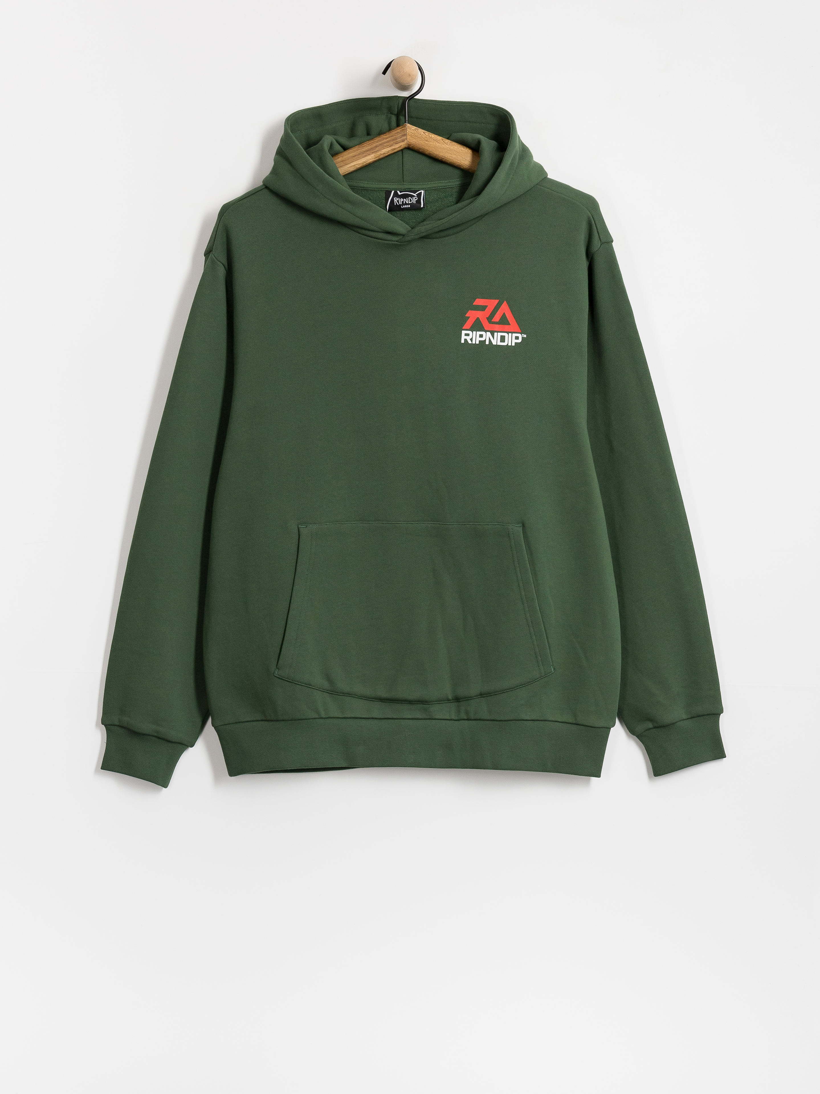 Mikina s kapucňou RipNDip Rnd Sports HD (dark forest)