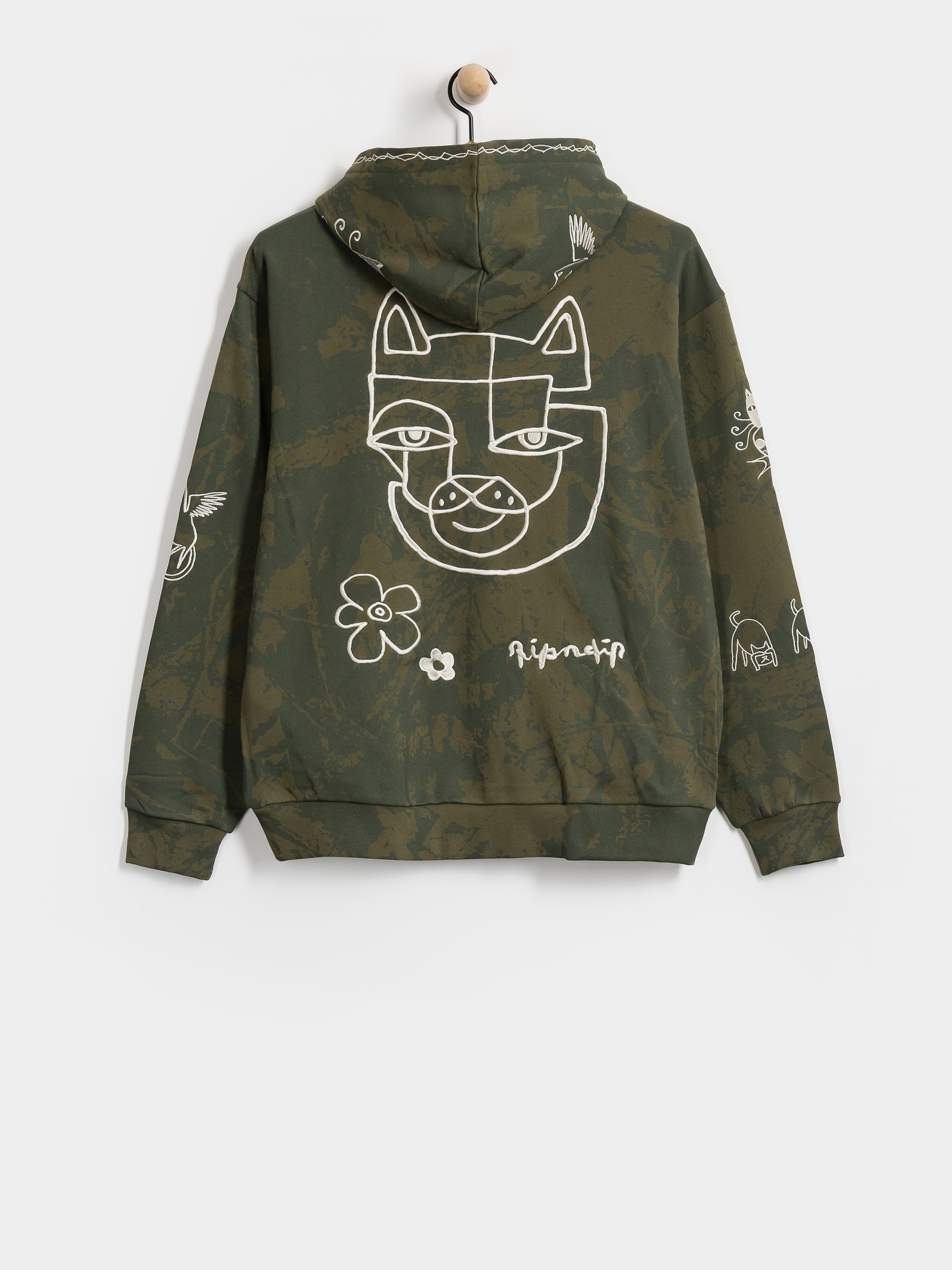 Mikina s kapucňou RipNDip Blonded HD