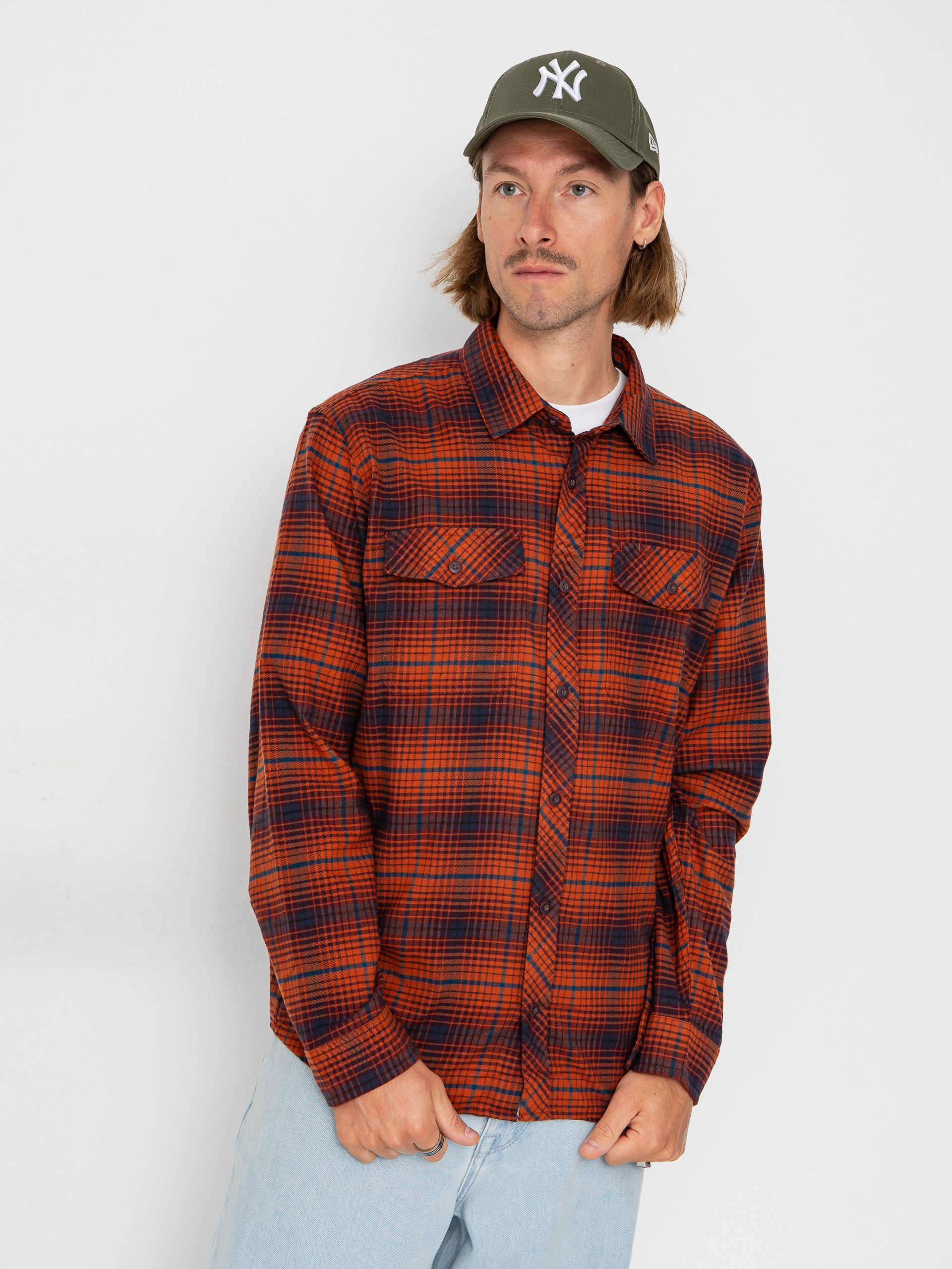 Košeľa Fox Survivalist Core Flannel (a scarlet)