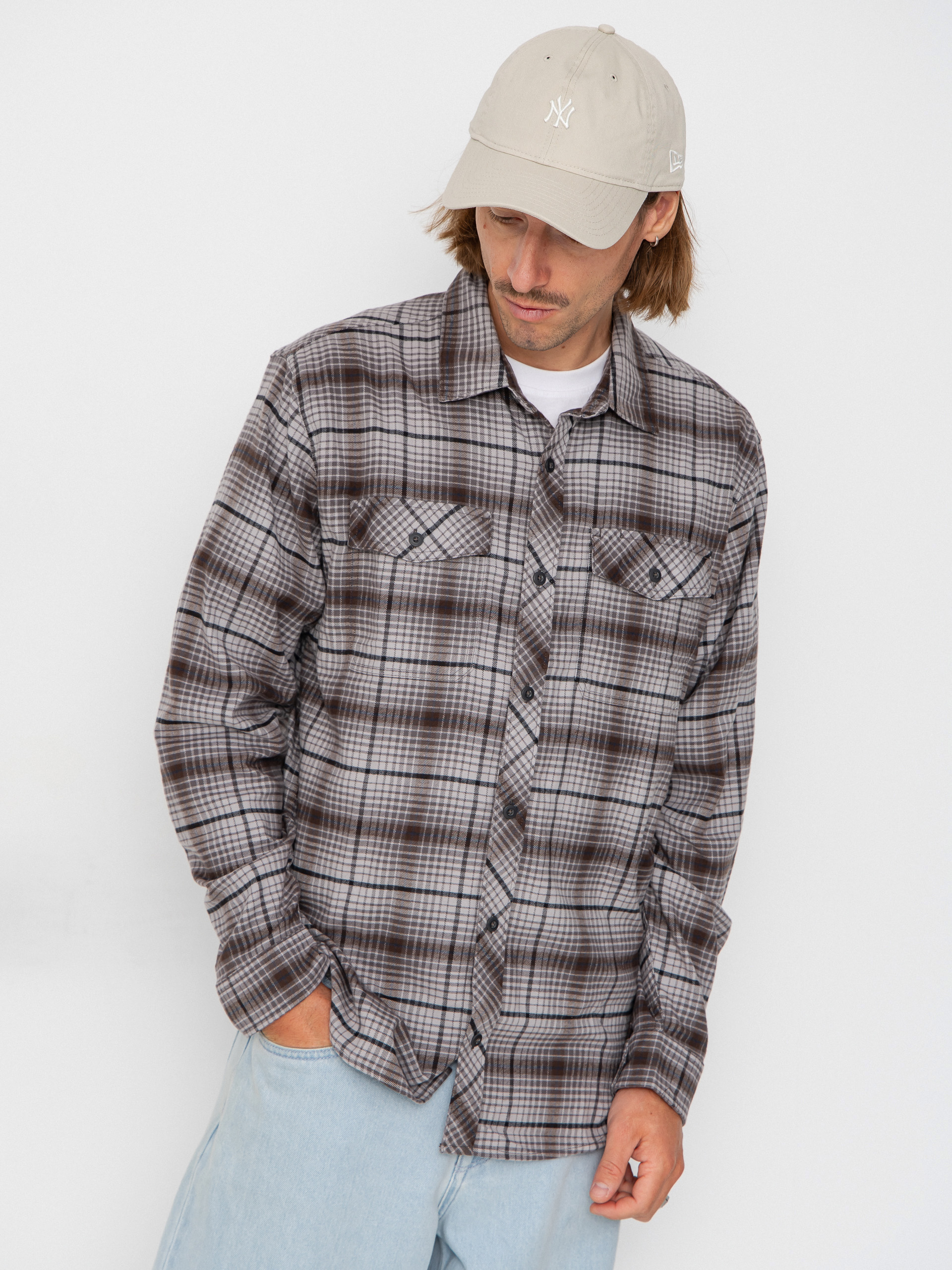 Košeľa Fox Survivalist Core Flannel (still grey)