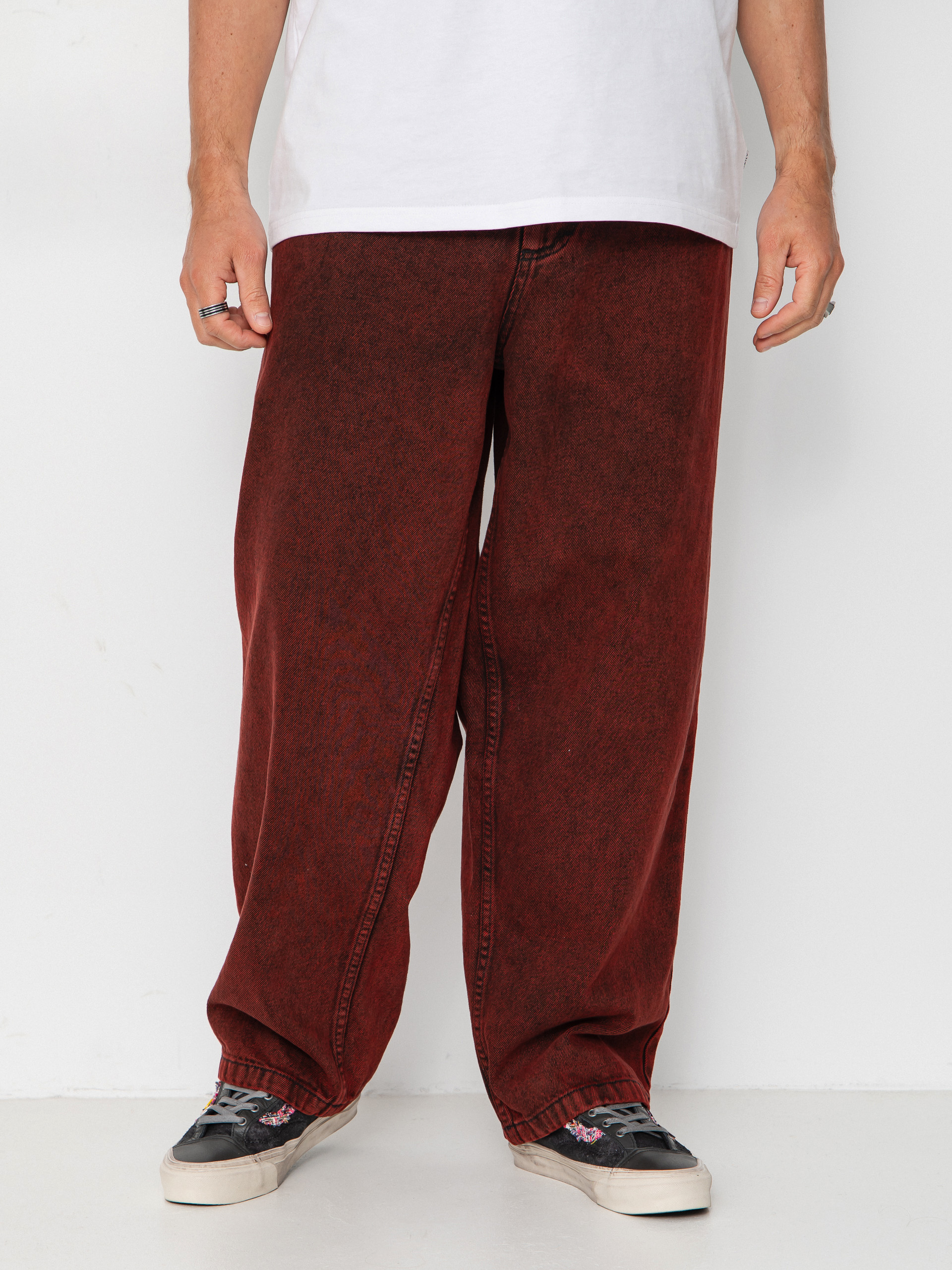 Nohavice Polar Skate Big Boy Jeans (red black)