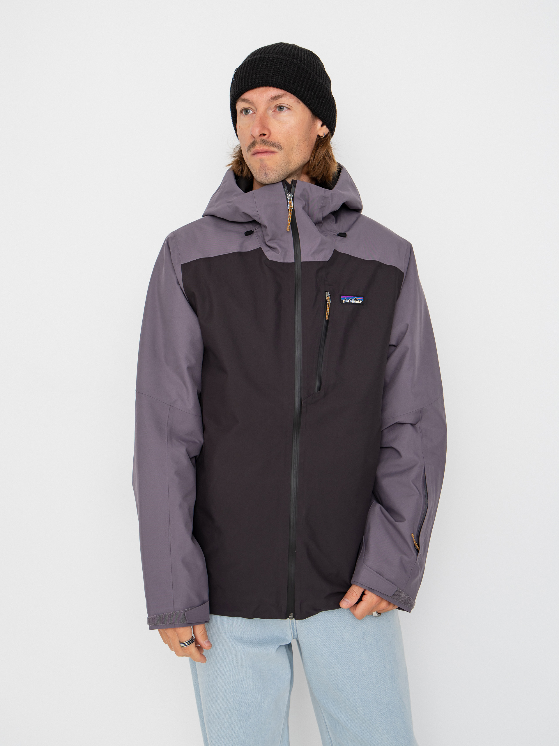 Snowboardová bunda Patagonia Insulated Powder Town (may grey)
