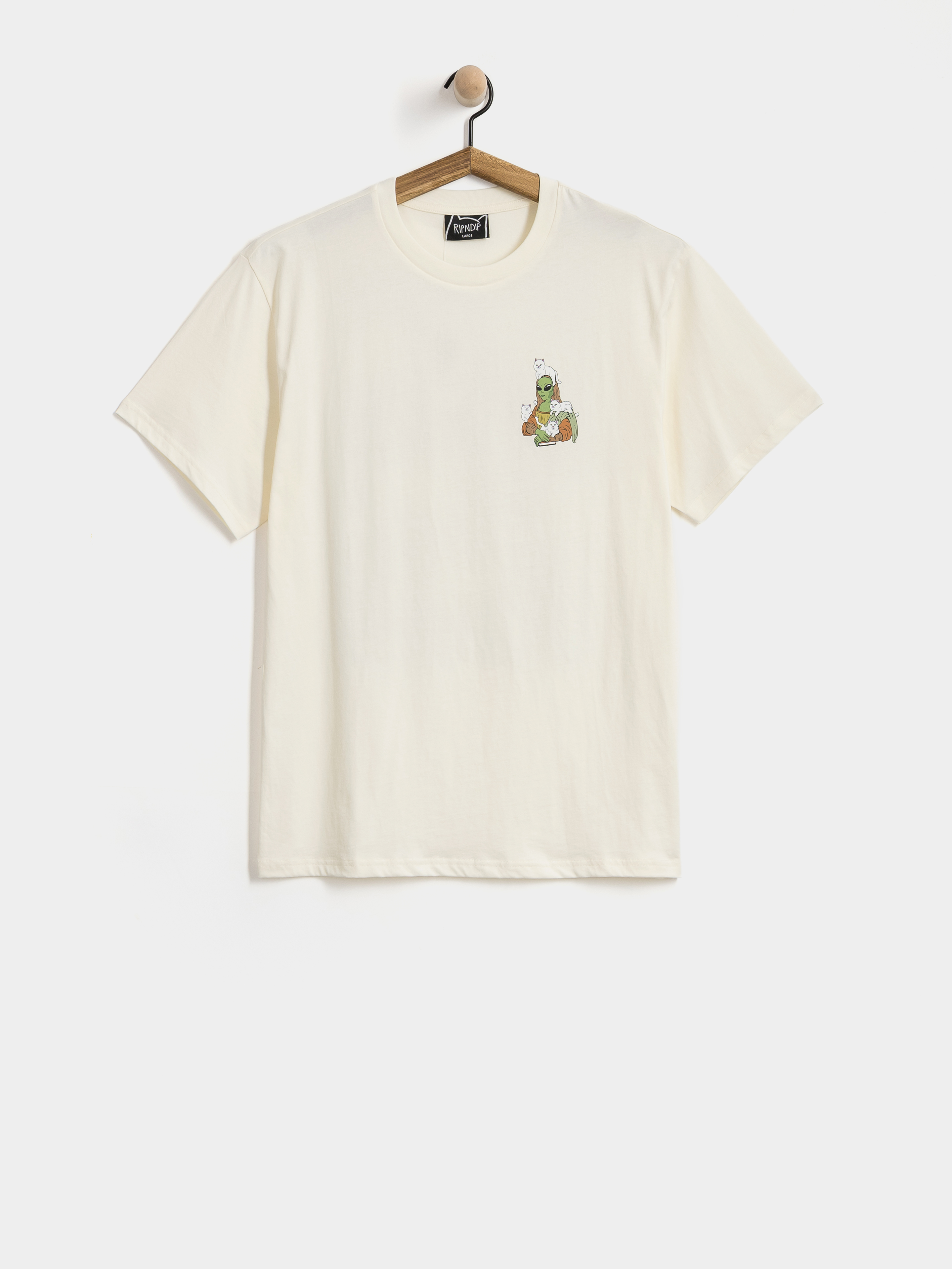 Tričko RipNDip Here All Along (bone)
