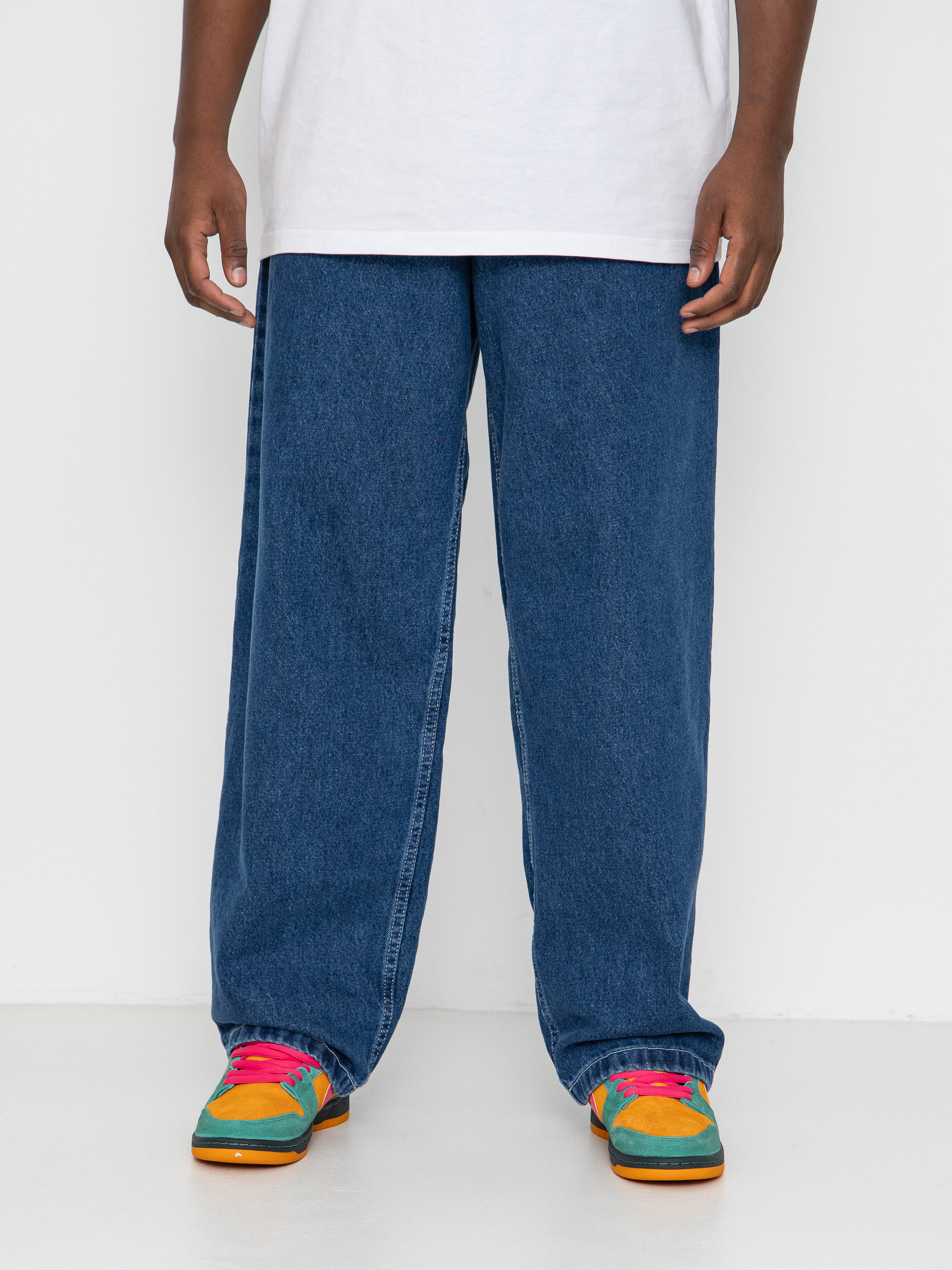 Nohavice Polar Skate Big Boy Jeans (blue wash og)