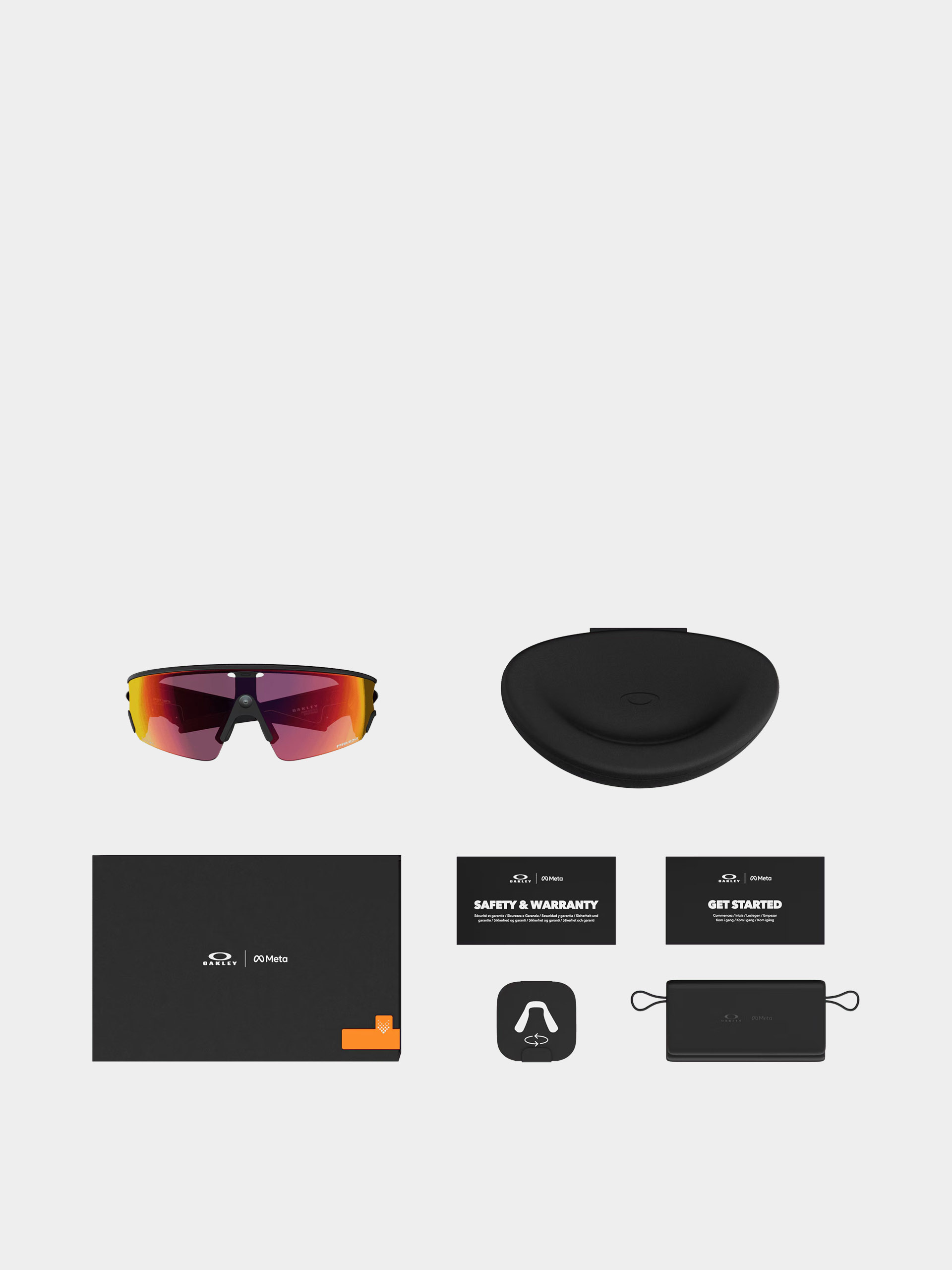 Slnečné okuliare Oakley Meta AI Vanguard (black/prizm transitions ember)
