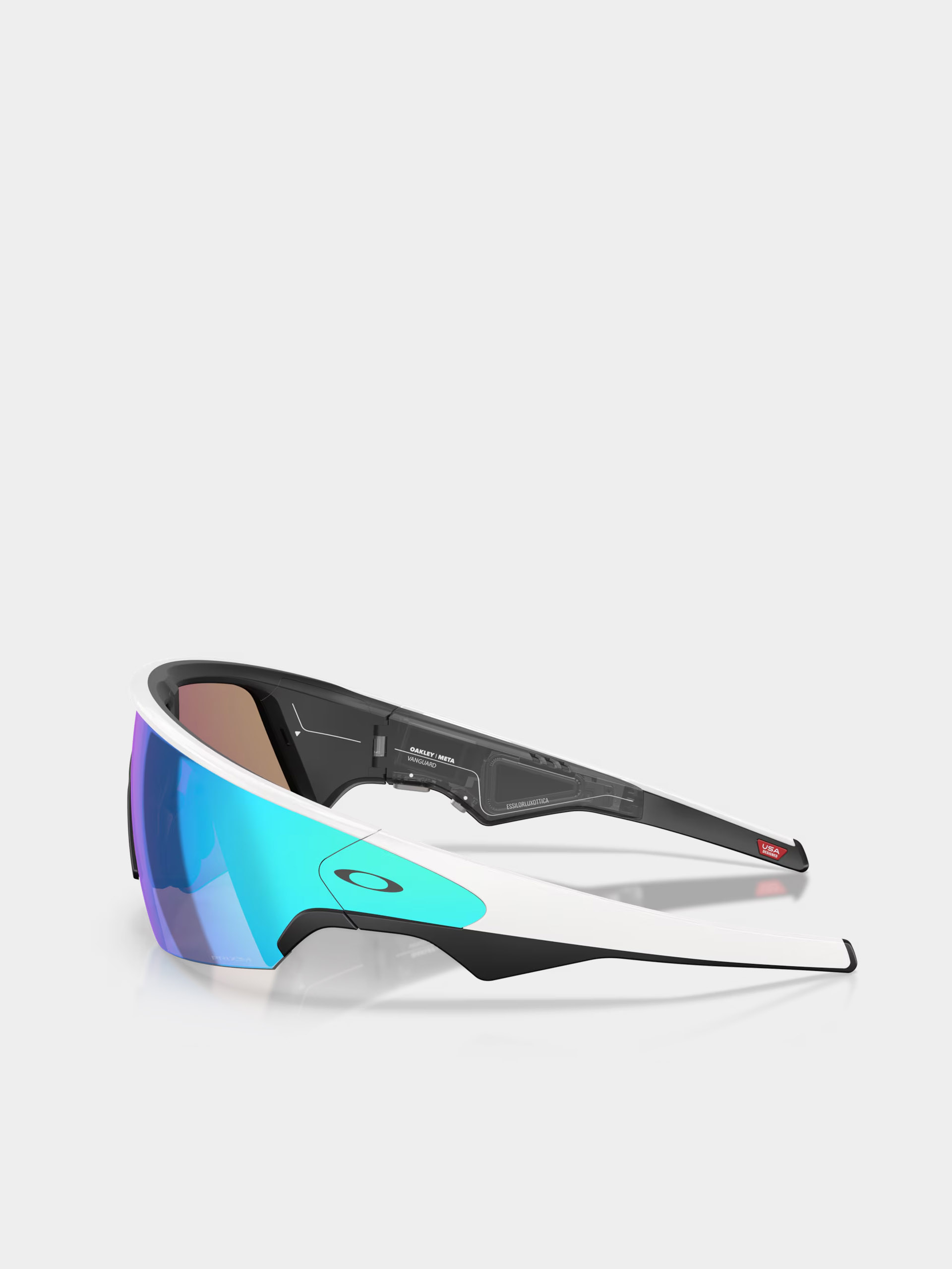 Slnečné okuliare Oakley Meta AI Vanguard (white/prizm sapphire)
