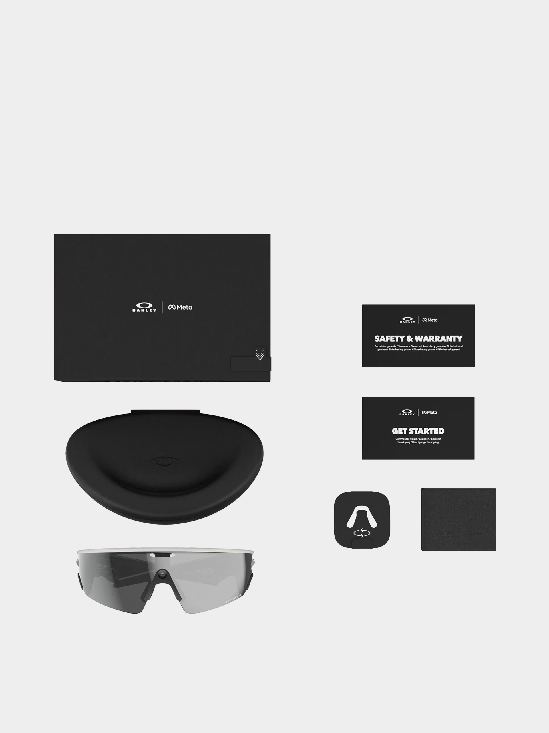 Slnečné okuliare Oakley Meta AI Vanguard (white/prizm black)