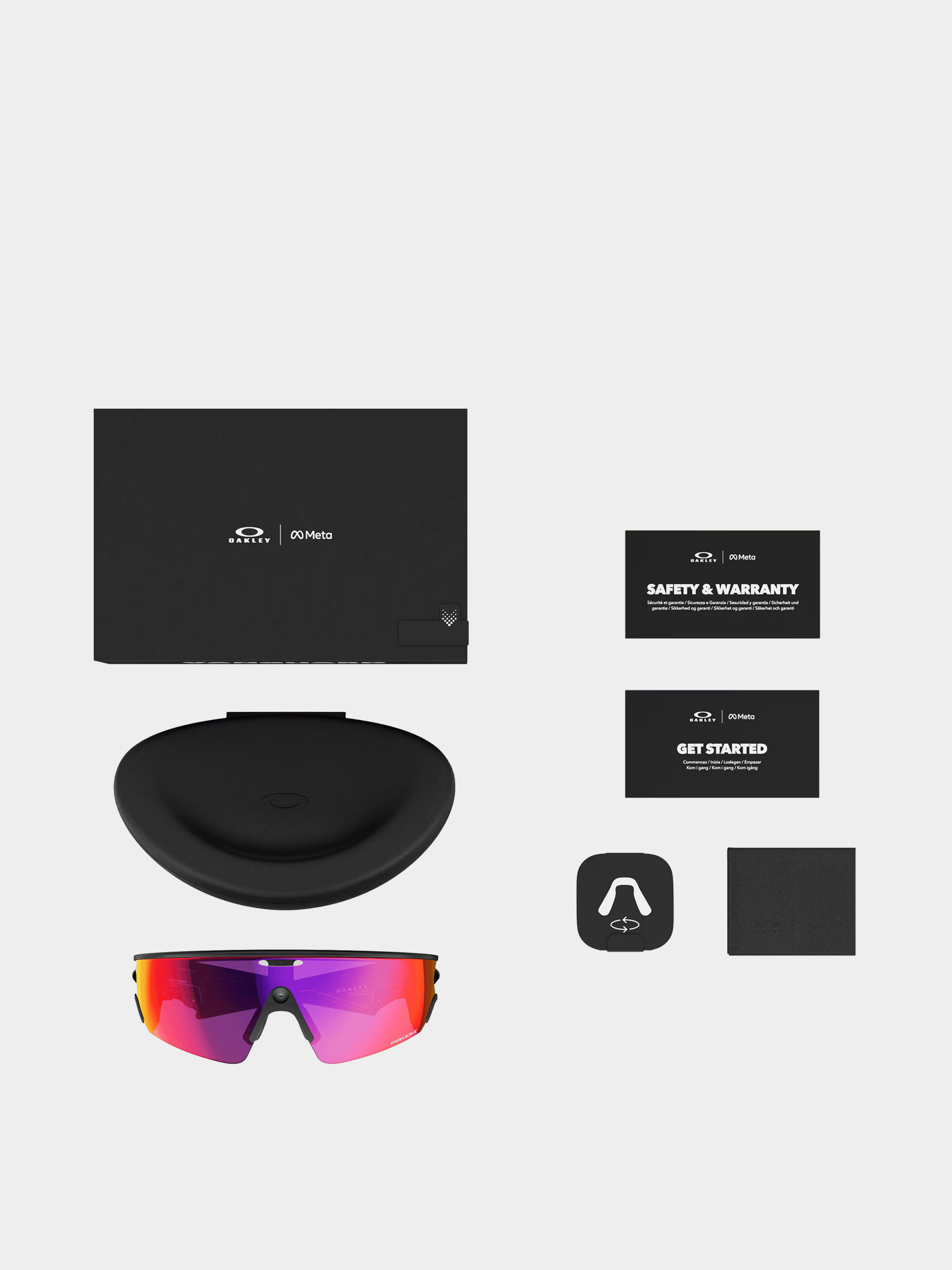 Slnečné okuliare Oakley Meta AI Vanguard (black/prizm road)