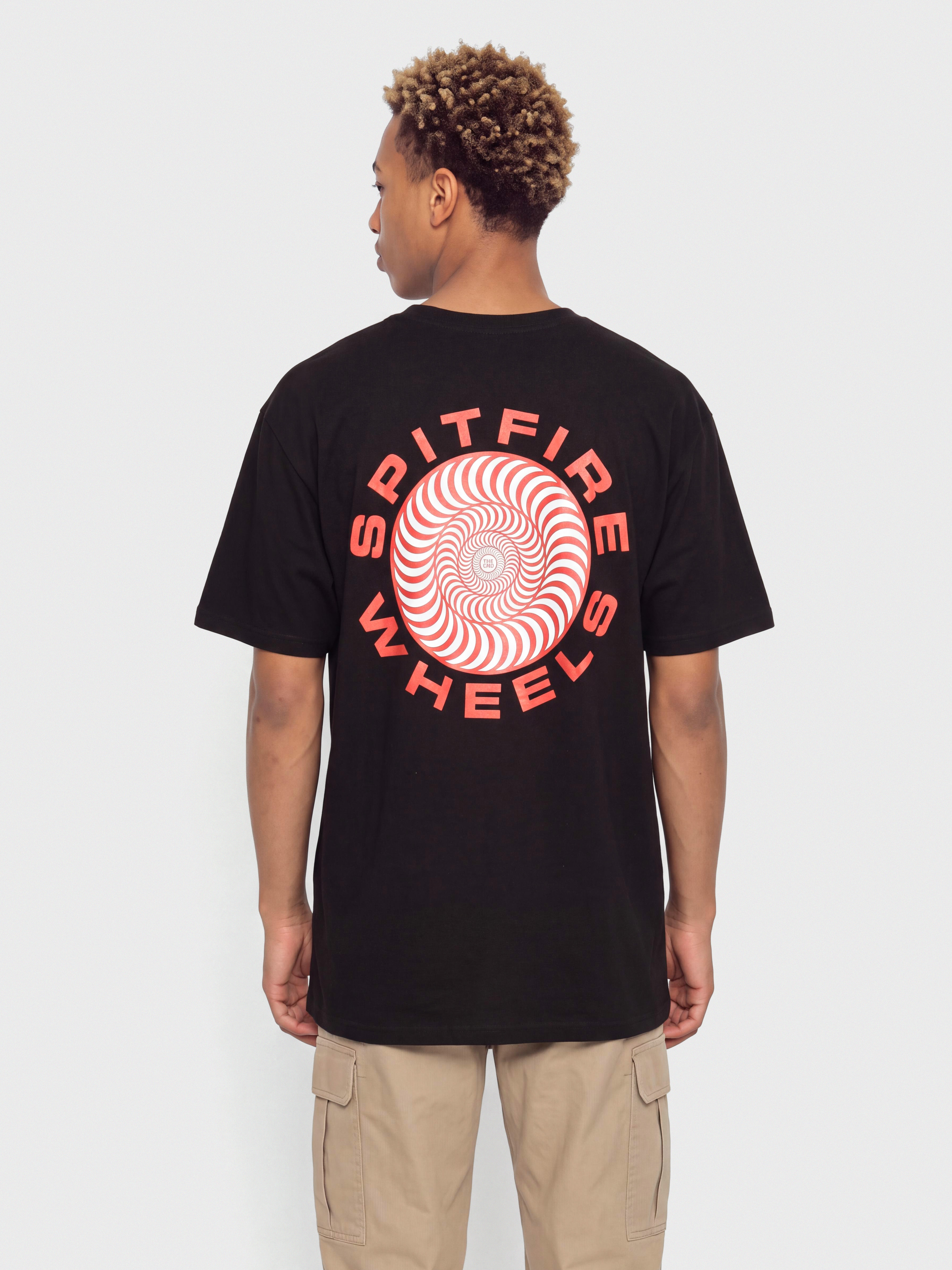 Triu010dko Spitfire Classic 87 Swirl Fill (black w/red&white prints)