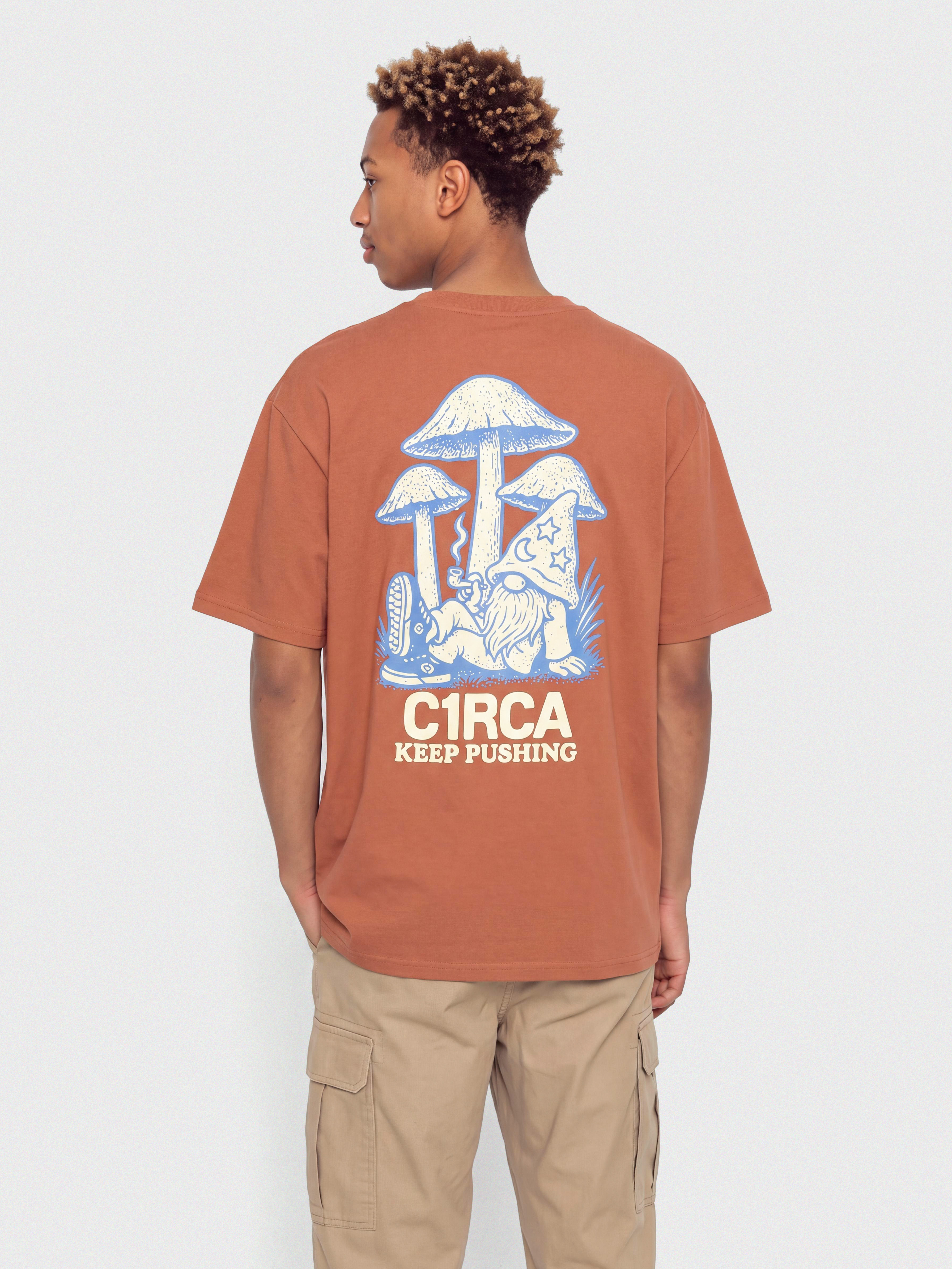 Tričko Circa Grow Weird (heritage brown)