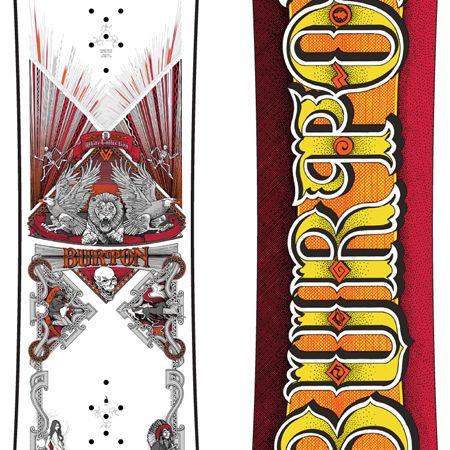 Burton Snowboard TWC Standard 156 Wide - mnohofarebná