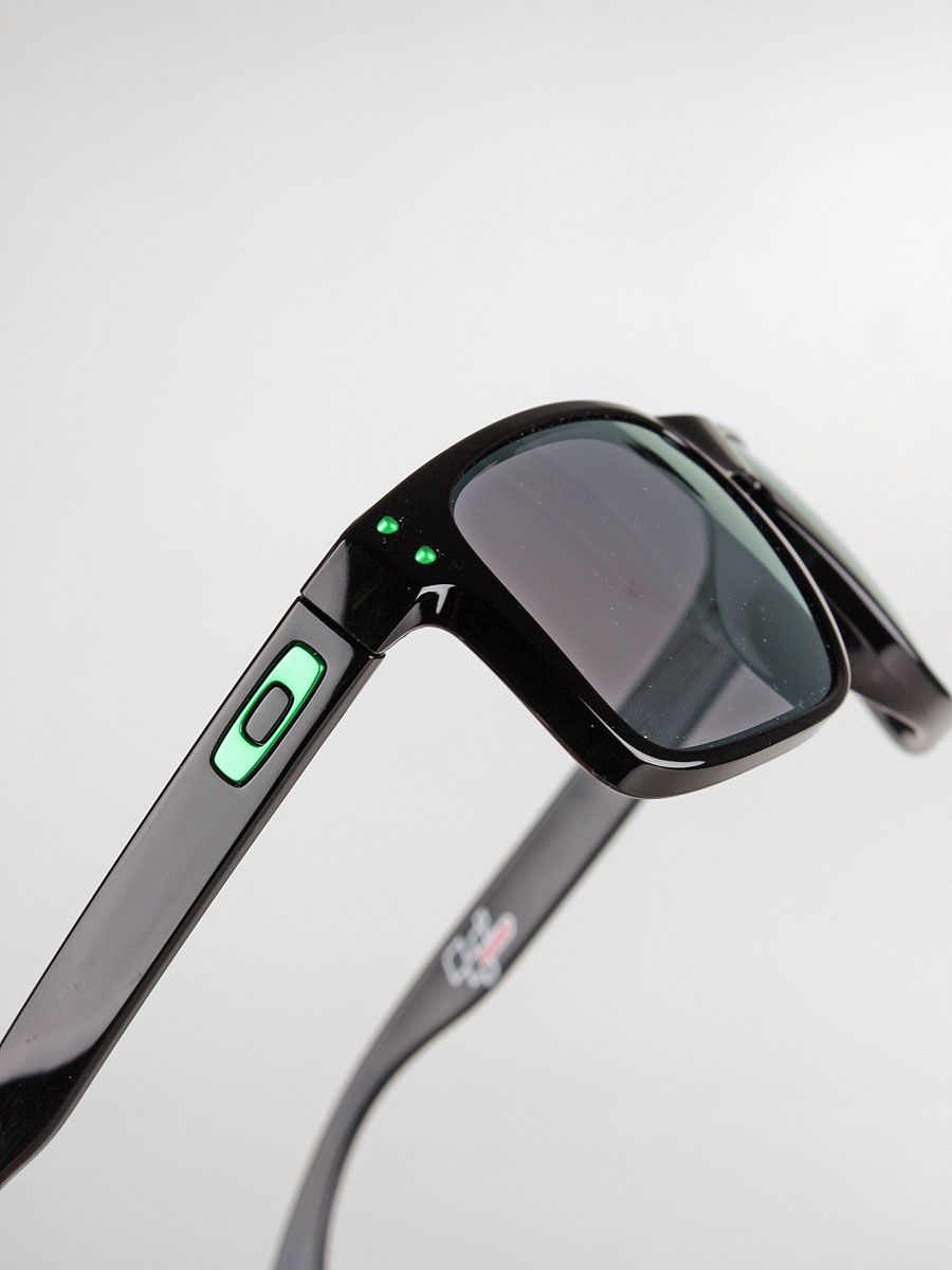 Sluneční brýle Oakley  Holbrook (polished black/emerald iridium)
