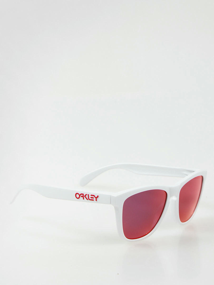 Sluneční brýle Oakley Frogskins (polished white/ruby iridium)