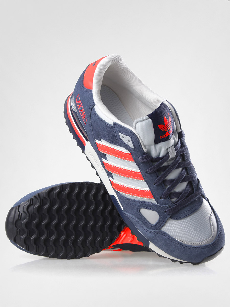 Boty Adidas ZX750 - šedá (light grey/infred/nny)