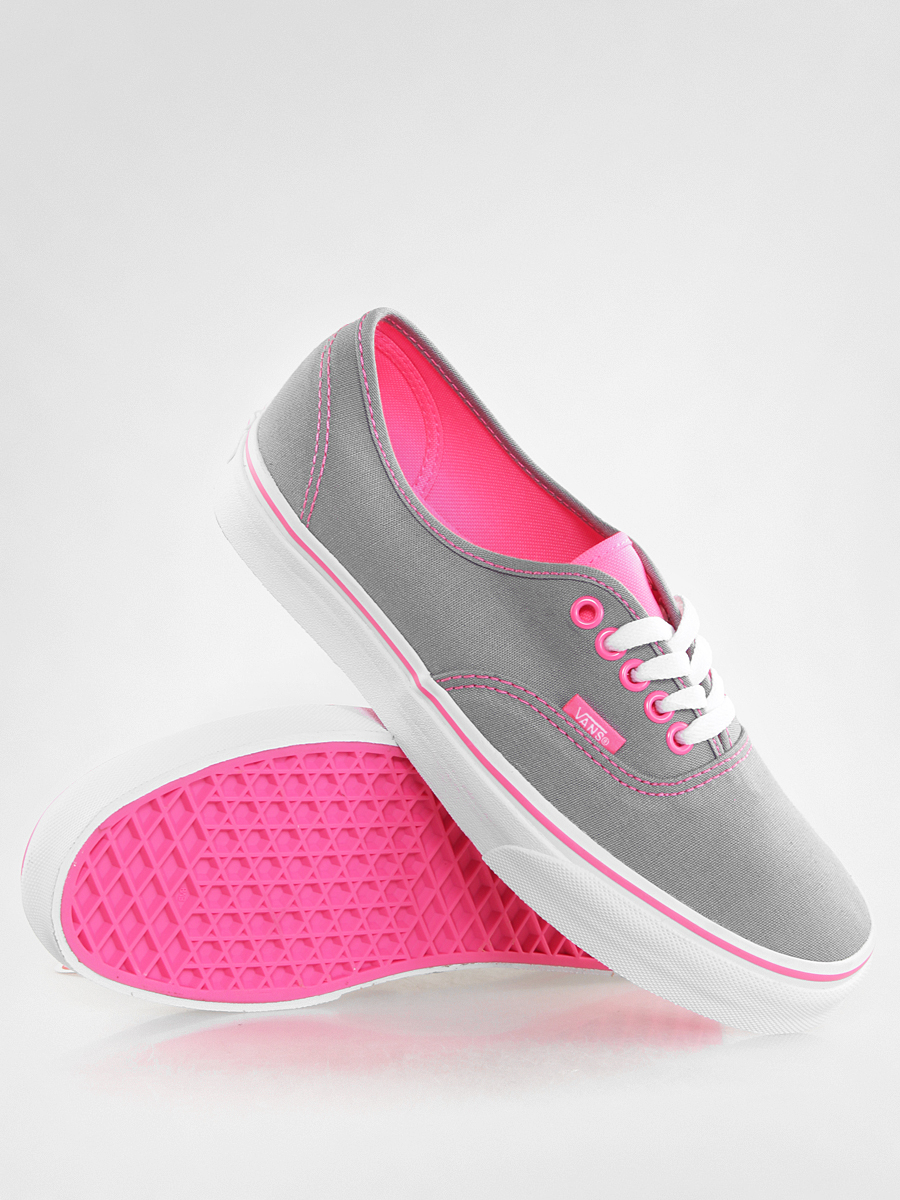 Boty Vans Authentic (neon pop/frost grey/pink)