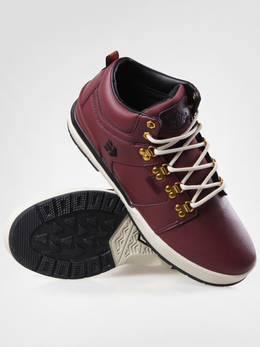 Boty Etnies High Rise Odb Lx Sexton vínovo červená (maroon)
