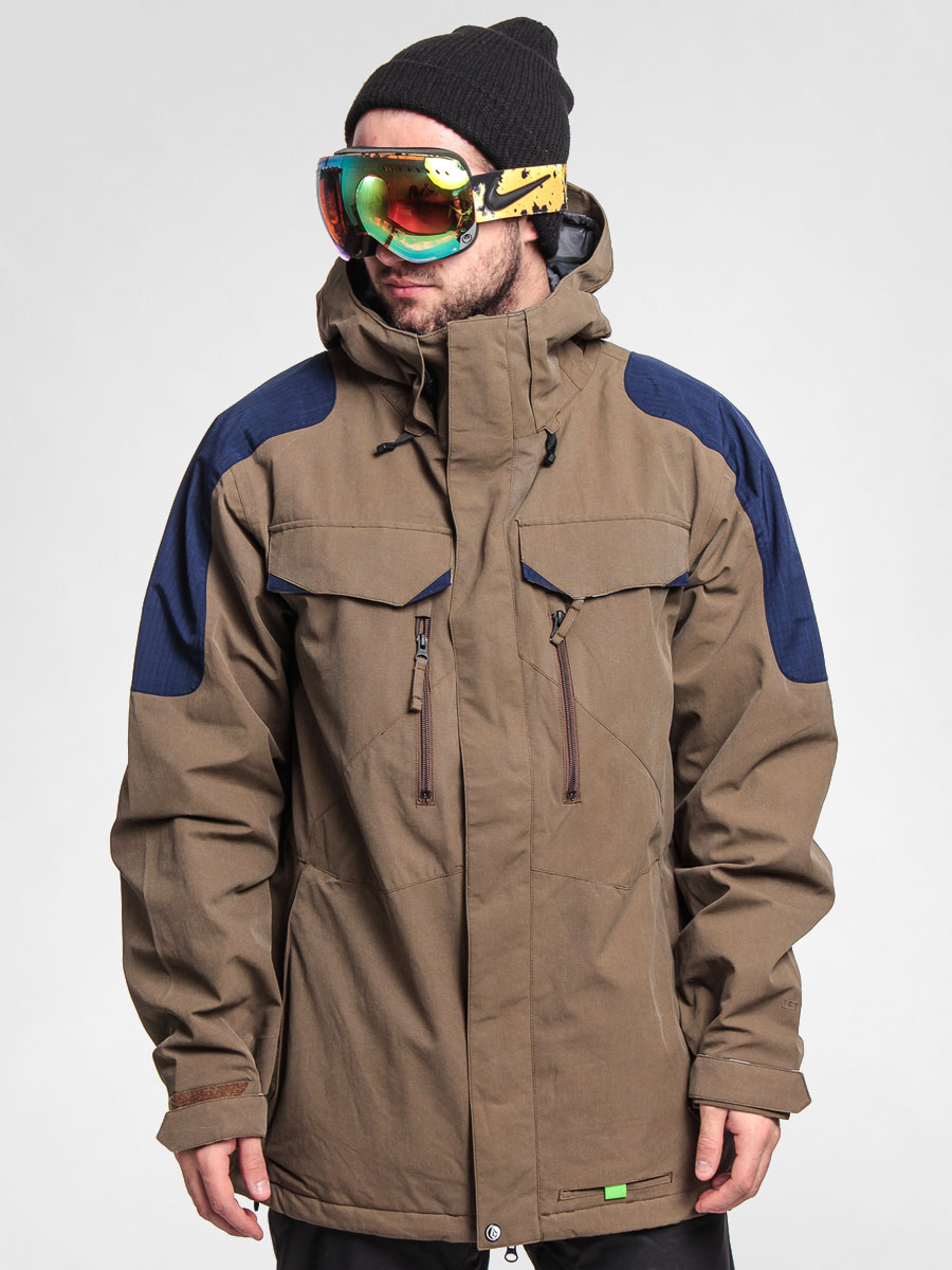 Pánska Snowboardová bunda Volcom Slab Insulated (tek)