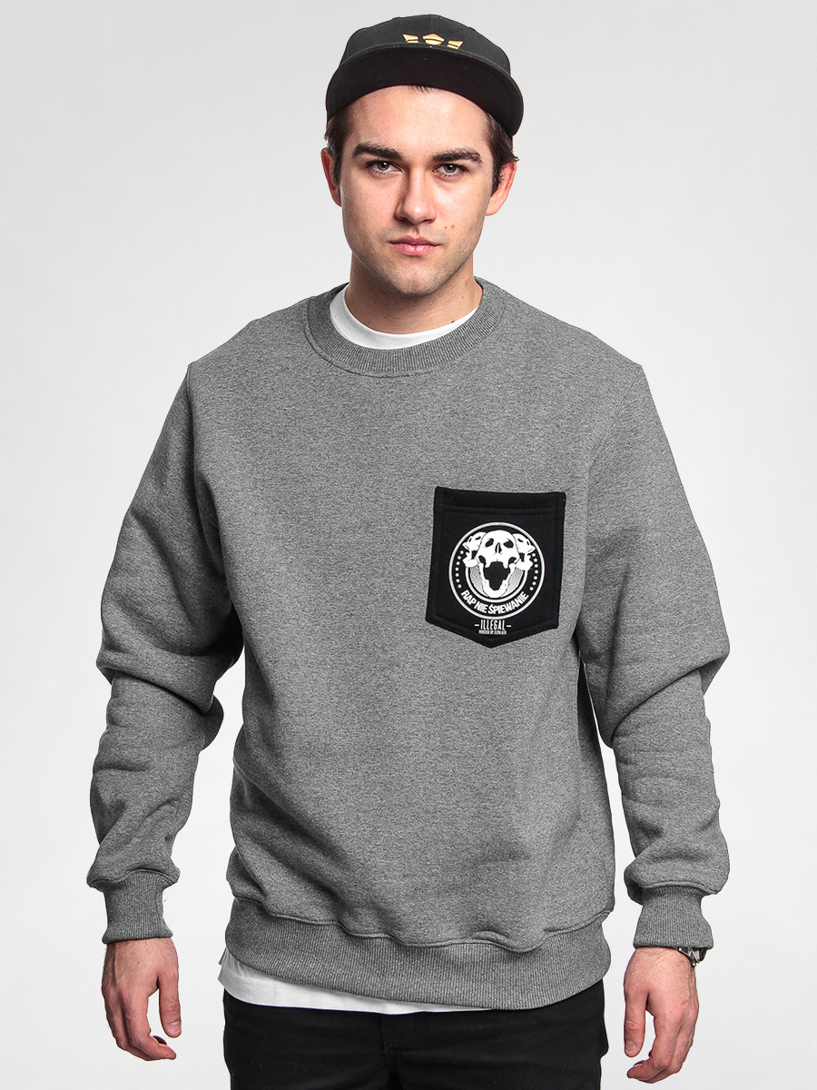 Mikina El Polako Rap Nie Spiewanie (grey)