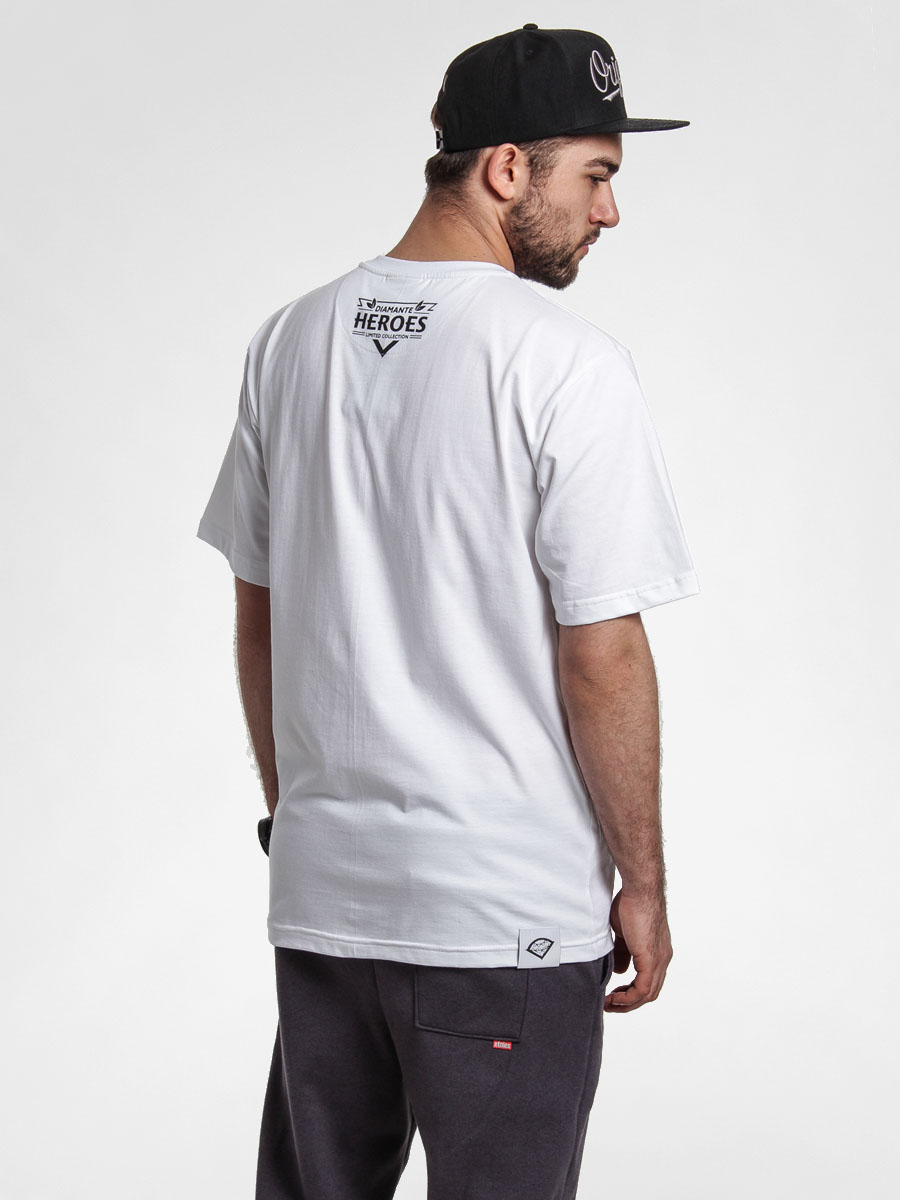 Tričko Diamante Wear Rocky Balboa Hero (white)