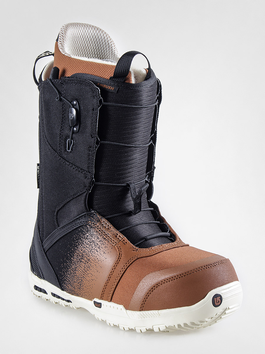 Boty na snowboard Burton Ambush - hnedá (black/brown)