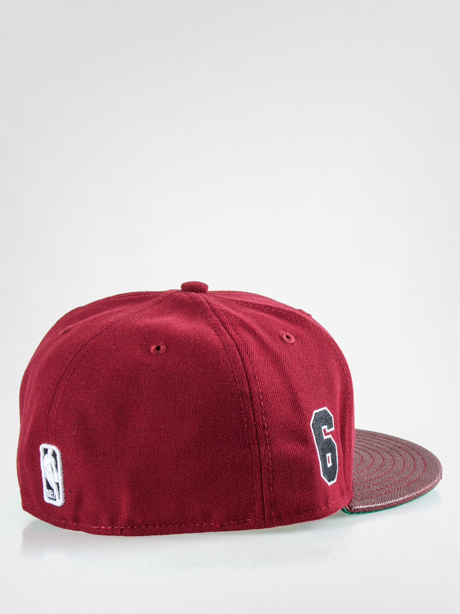 Kšiltovka  New Era NBA Players Miami Heat James ZD (burgundy)