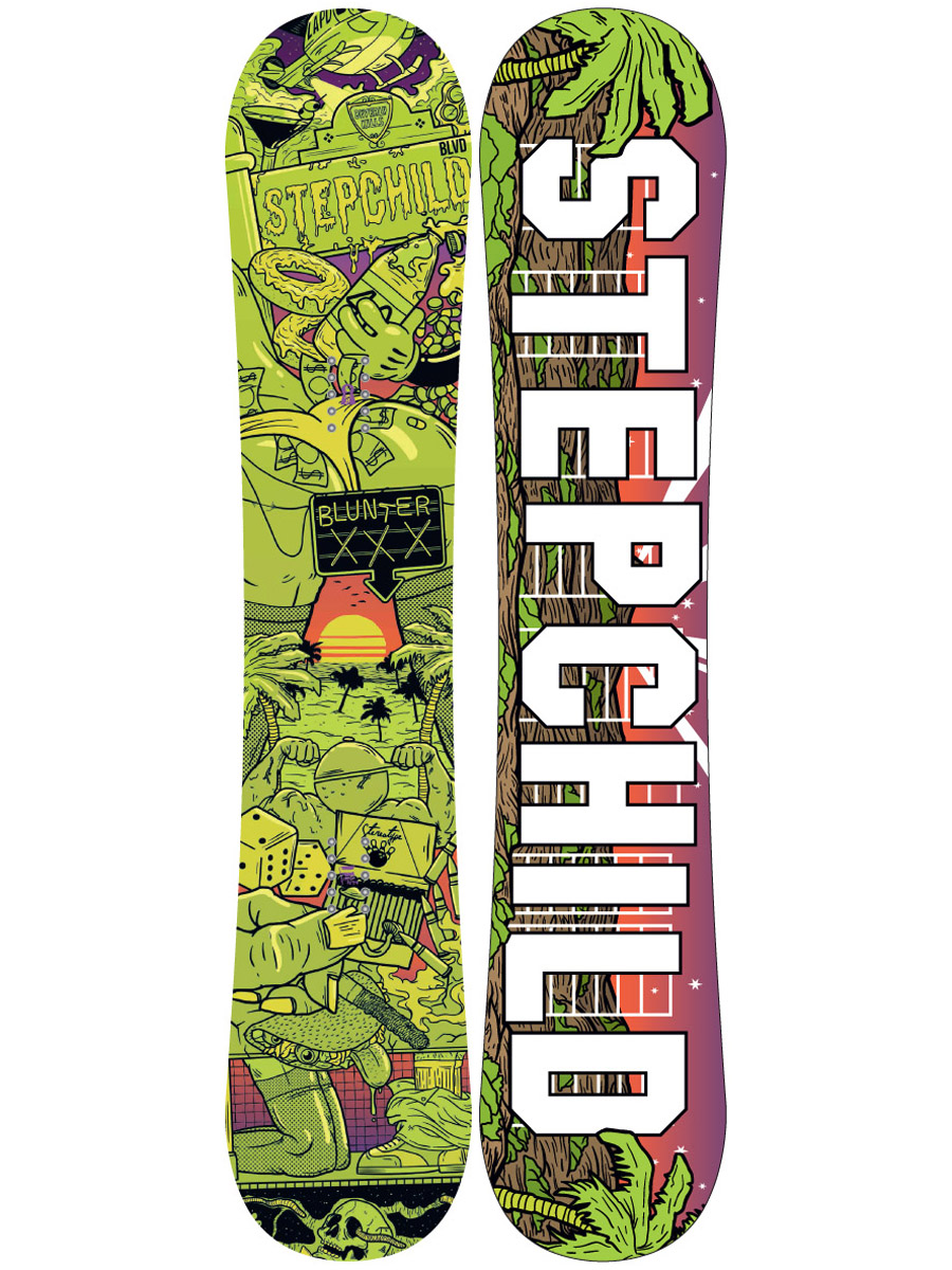 Pánska Snowboard StepChild Stereotype (multi)