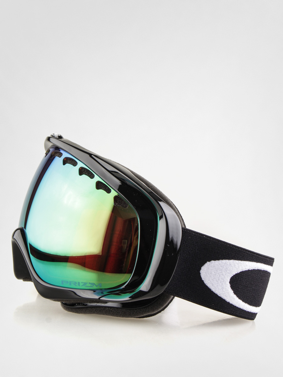 Okuliare na snowboard Oakley Crowbar (jet black w/prizm jade irid lens)