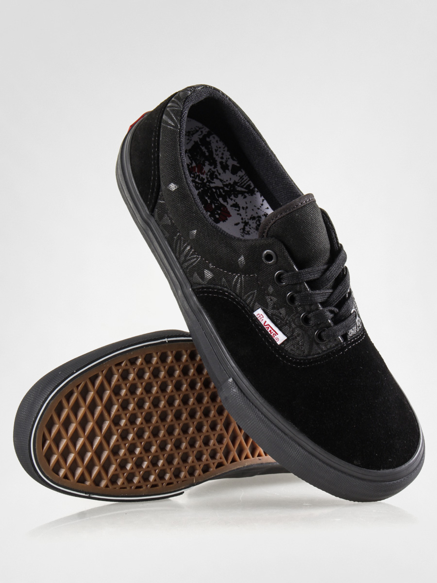 vans era pro independent black