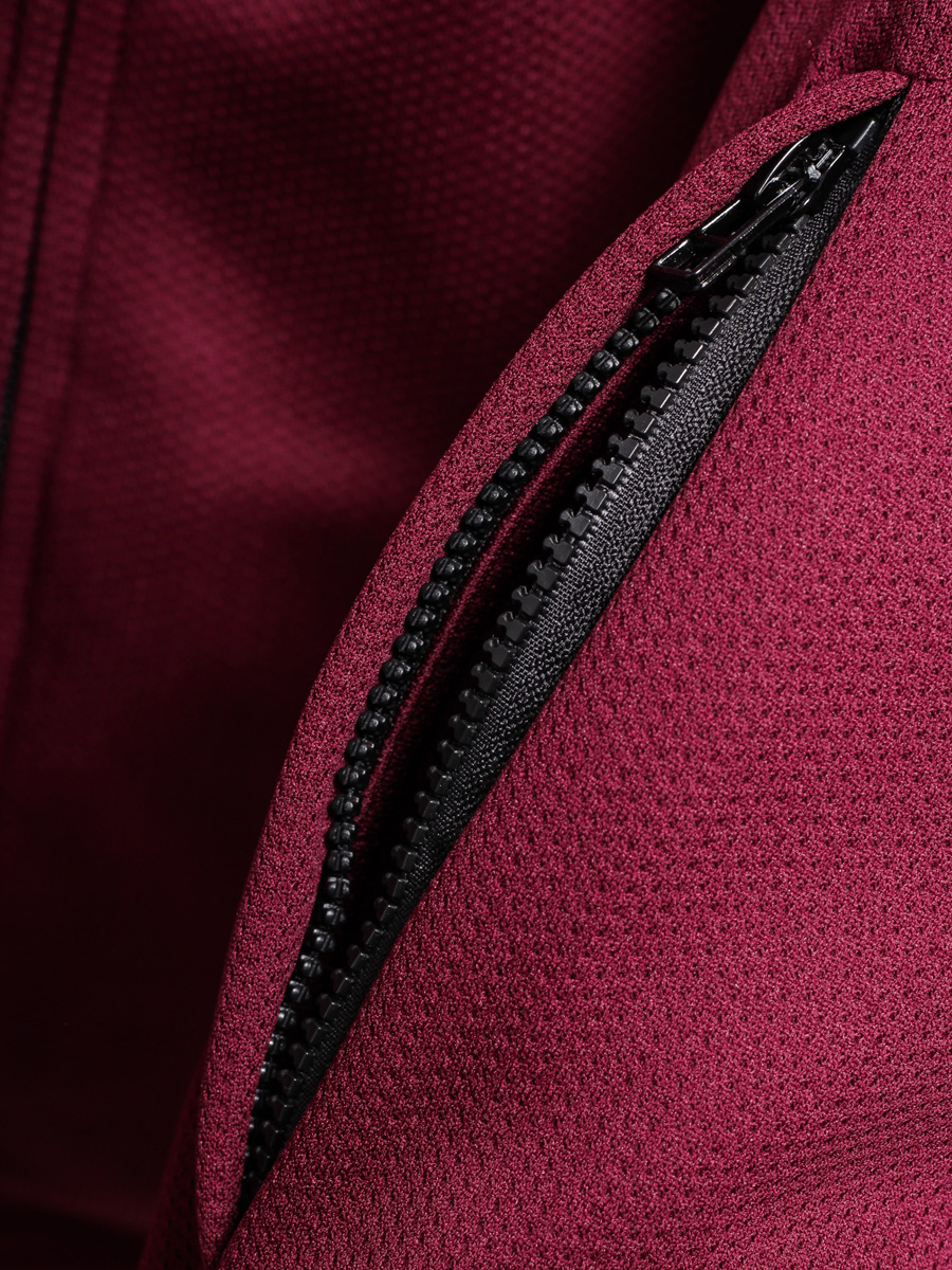 Pánska Mikina s kapucňou Analog TRANSPOSE RDBL ZHD (burgundy)