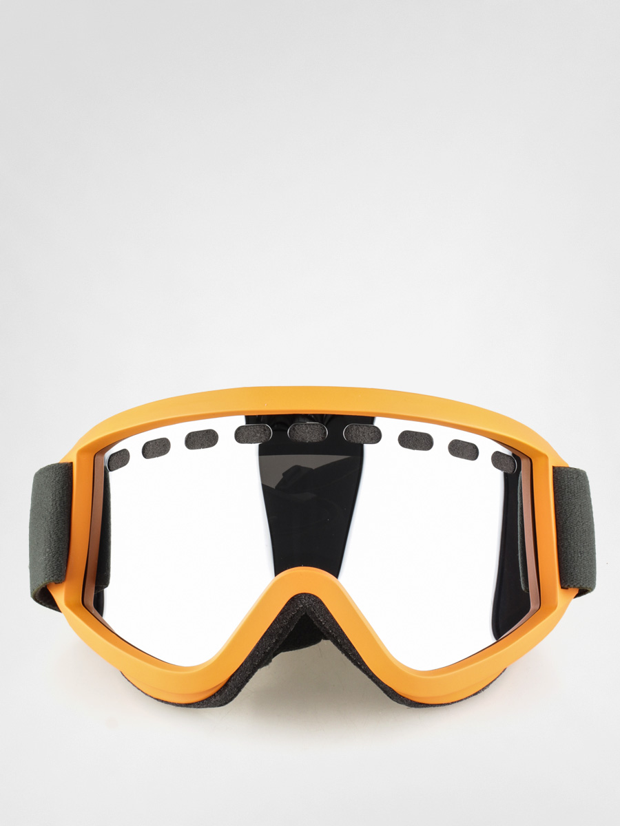 Okuliare na snowboard Airblaster Airpill (orange/grey chrome)