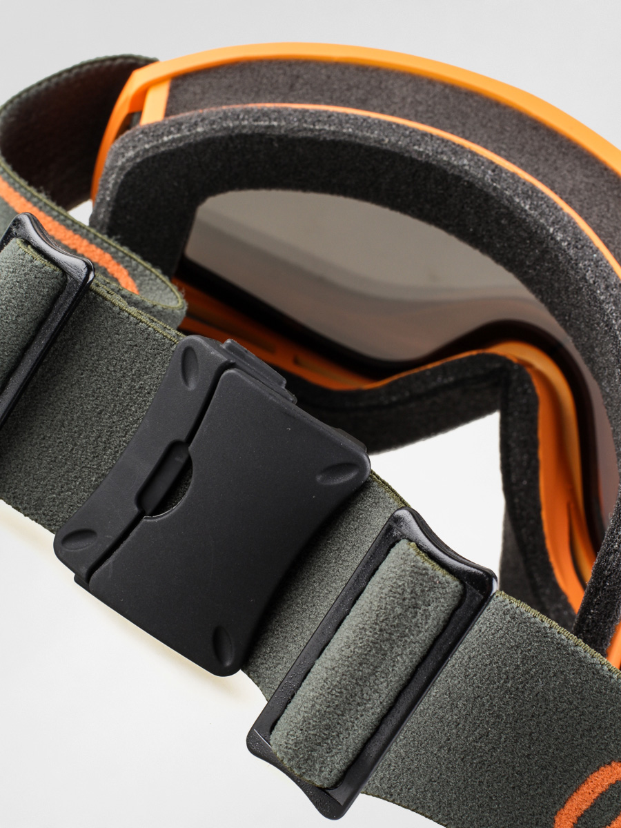 Okuliare na snowboard Airblaster Airpill (orange/grey chrome)