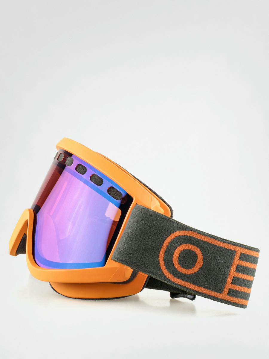 Okuliare na snowboard Airblaster Airpill orange rose blue chrome