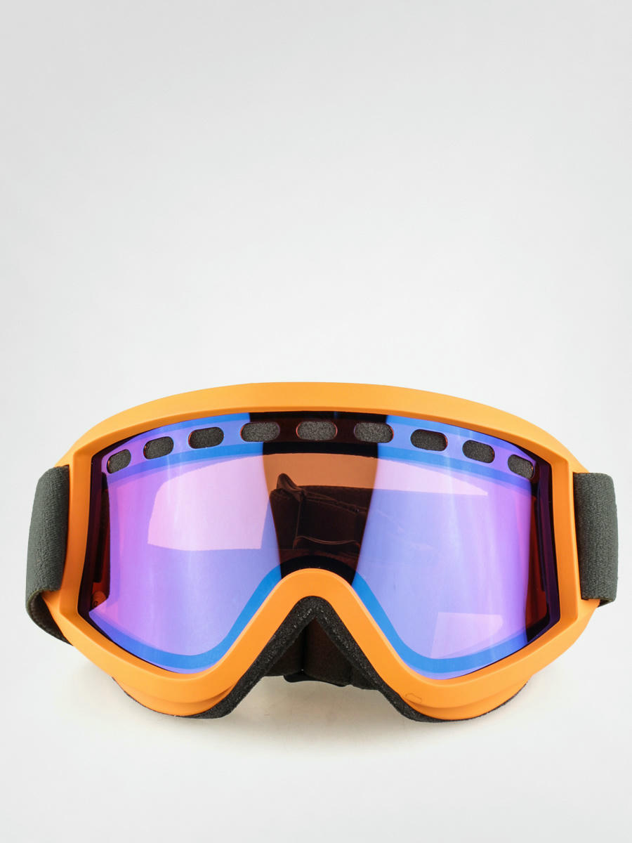 Okuliare na snowboard Airblaster Airpill orange rose blue chrome