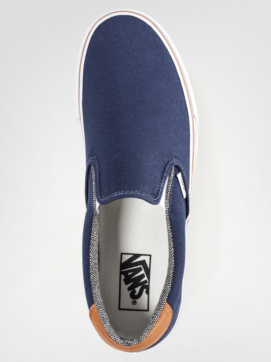 vans slip-on 59 (c and l) dress blues/tweed