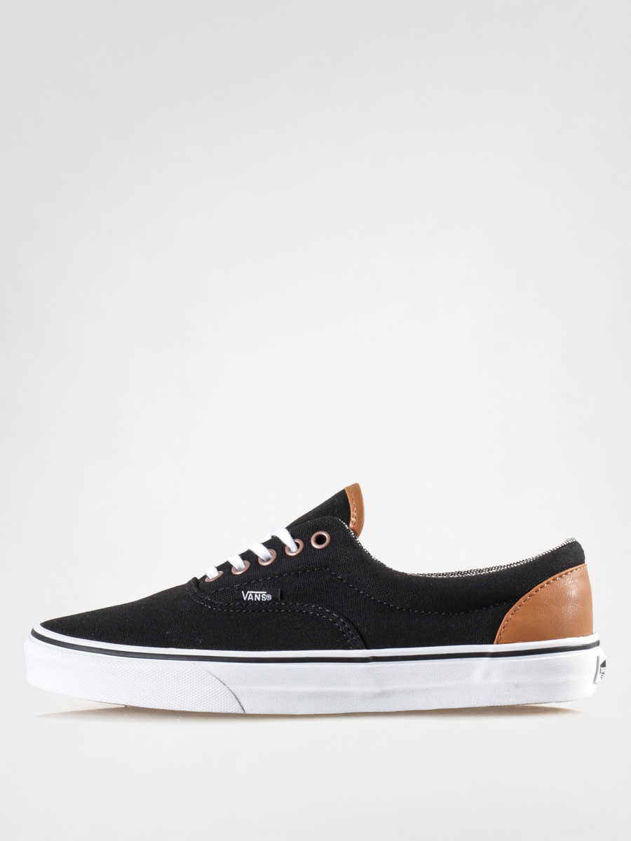 Vans era black tweed sale