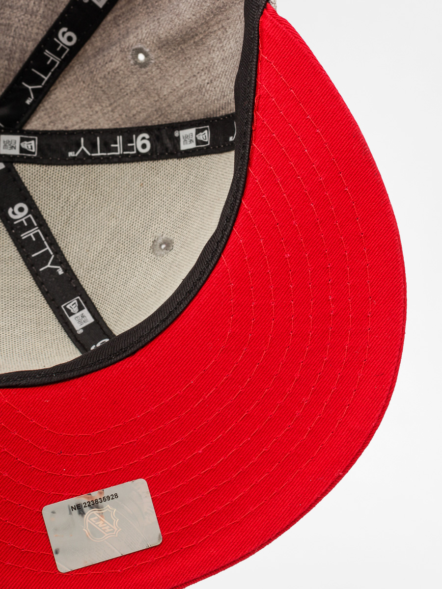 Šiltovka New Era Detroit Red Wings ZD (grey/red)