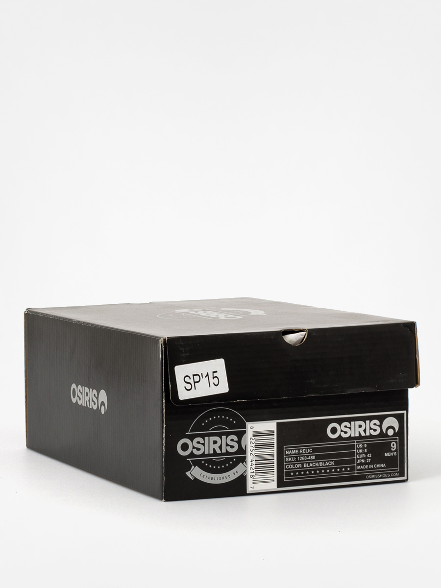 Topánky Osiris Relic (black/black)