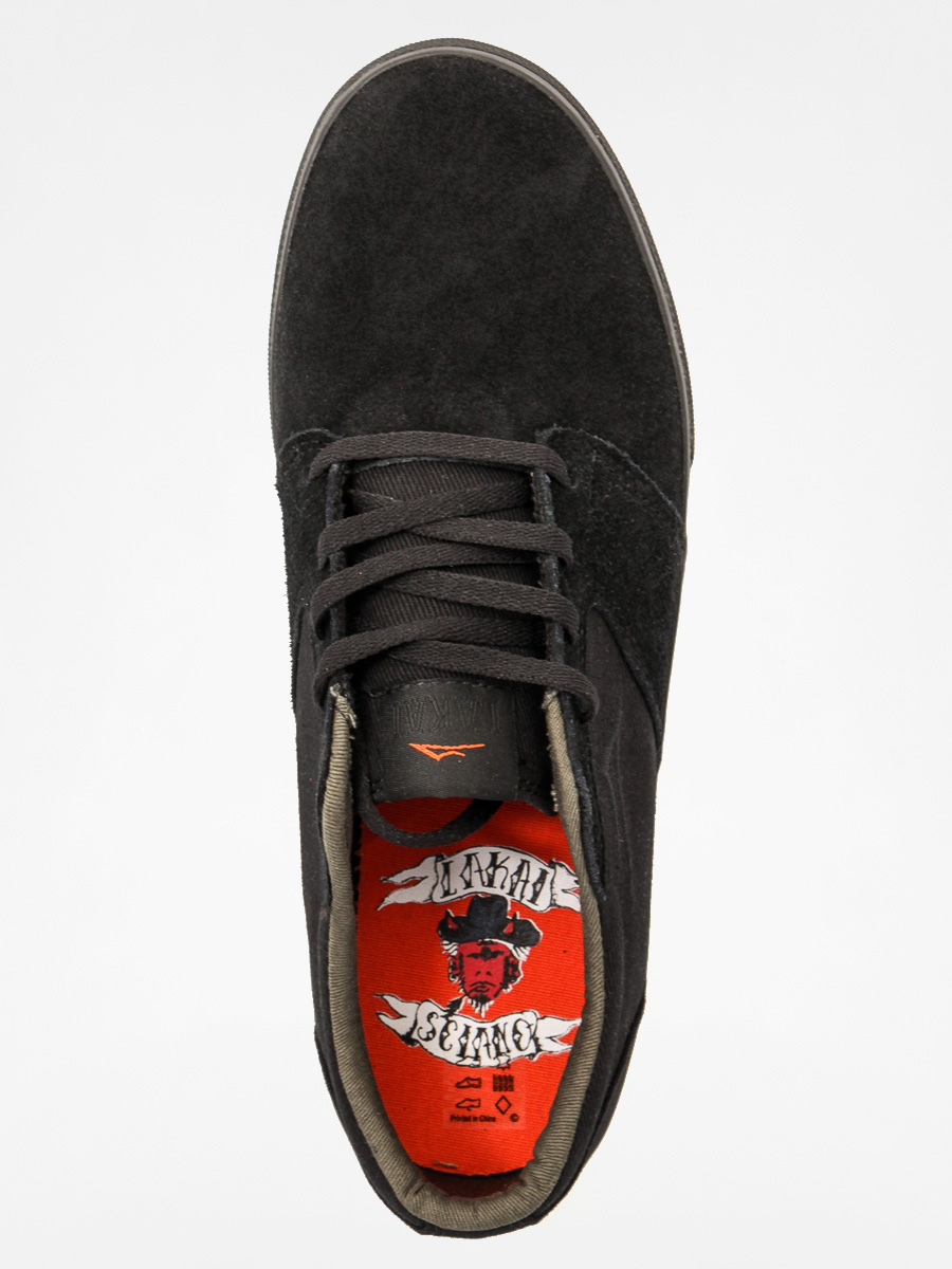 Topánky Lakai Fura Anchor (black/black suede)