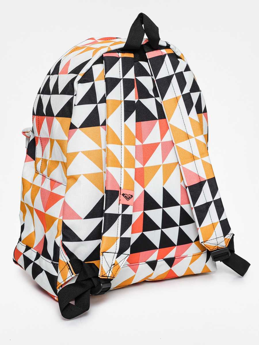 Batoh Roxy Be Young Wmn (black/white/orange/sand)