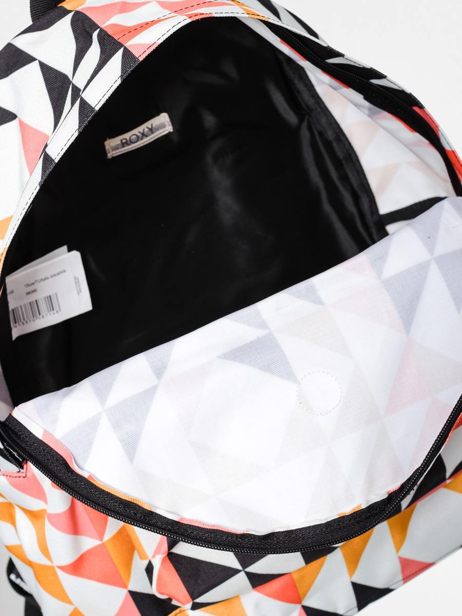 Batoh Roxy Be Young Wmn (black/white/orange/sand)