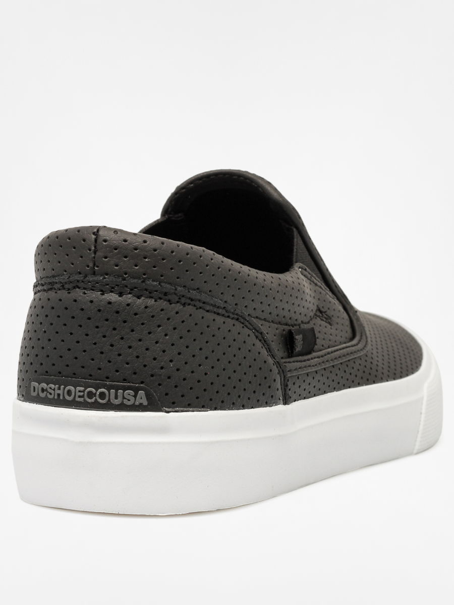 Topánky DC Trase Slip On Le (black/white)