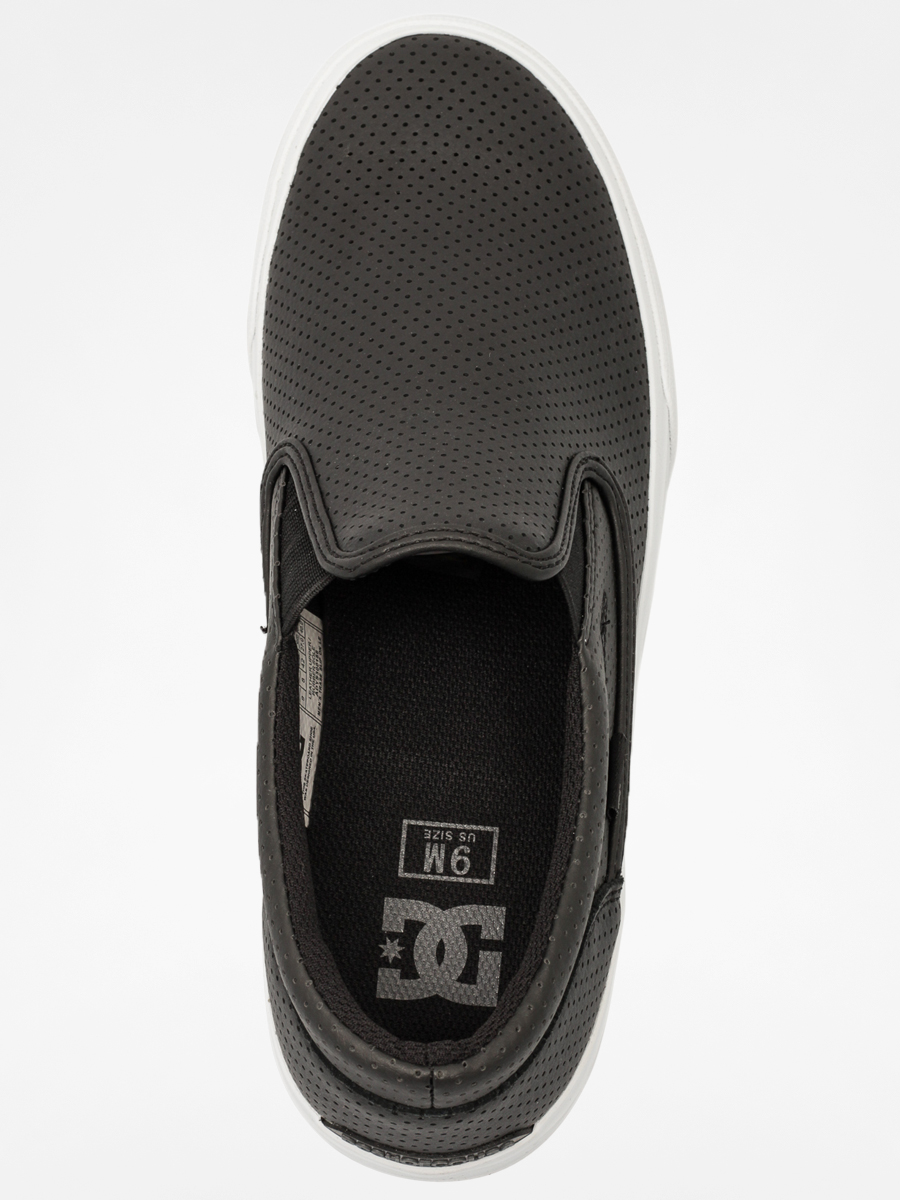 Topánky DC Trase Slip On Le (black/white)