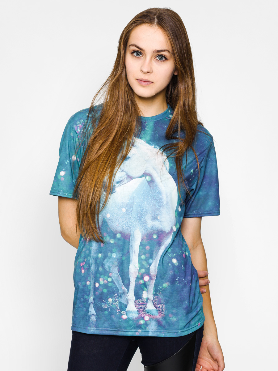 Tričko Mr. Gugu Unicorn Wmn (blue/multi)