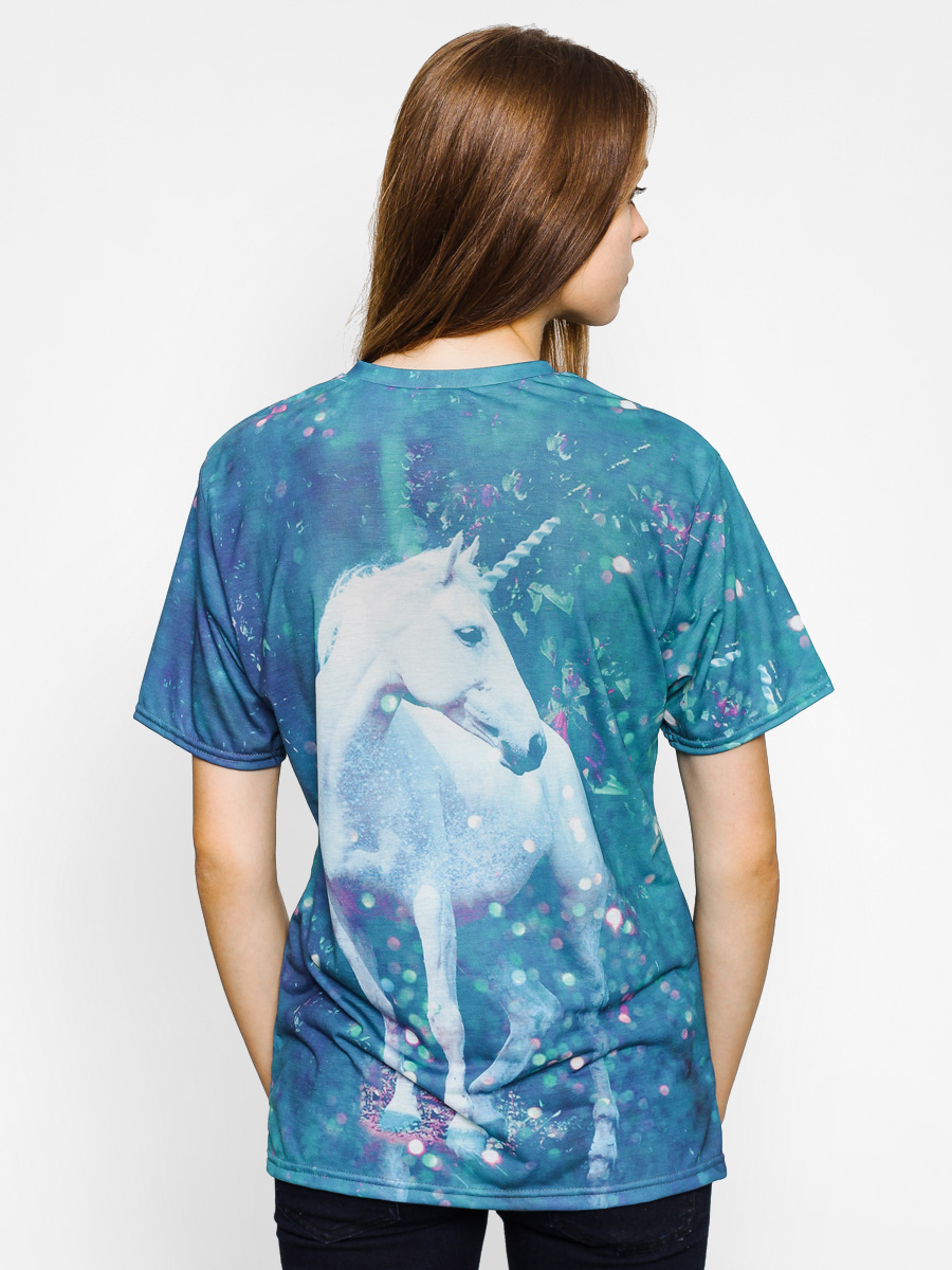 Tričko Mr. Gugu Unicorn Wmn (blue/multi)
