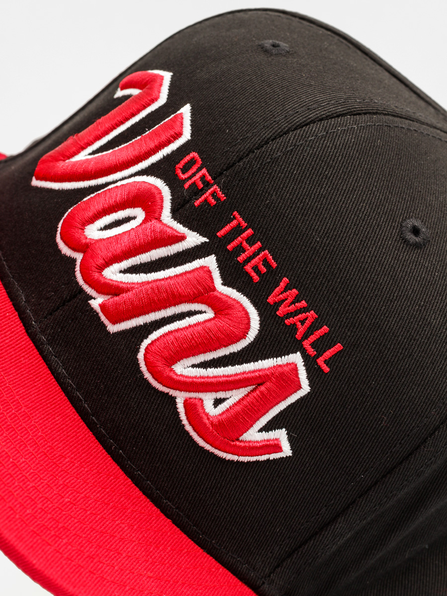 Šiltovka Vans Wilmington Snapbac ZD (black/jester red)