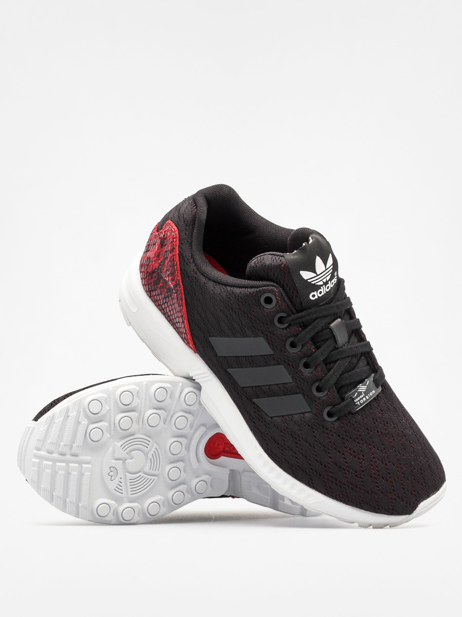 Topánky adidas Zx Flux Wmn (cblack/cblack/tomato)