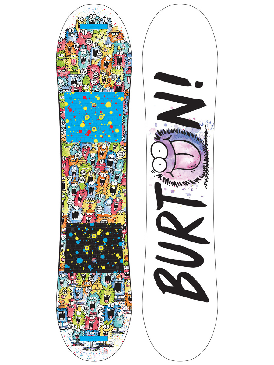 Detský snowboard Burton Chopper 110 - mnohofarebná