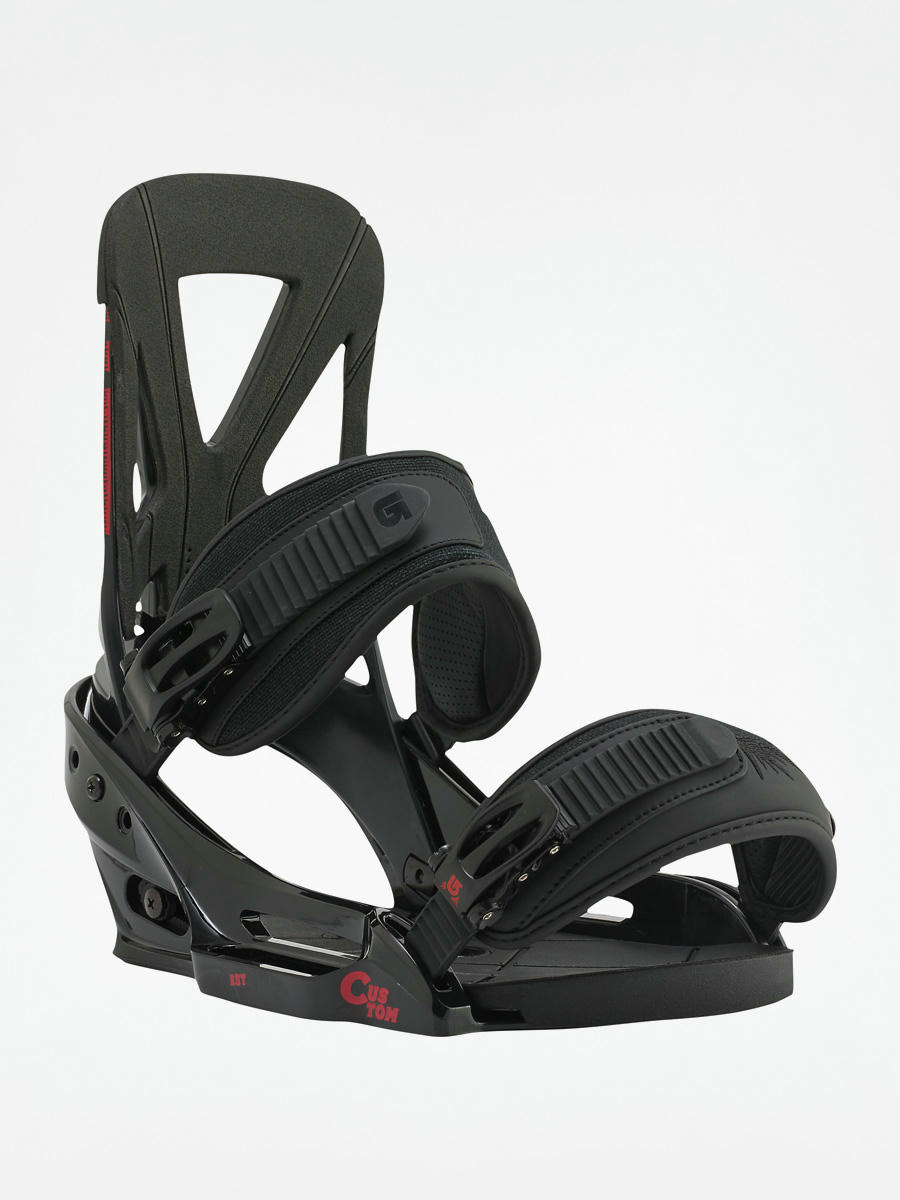 Snowboardov viazanie Burton Custom Est black red