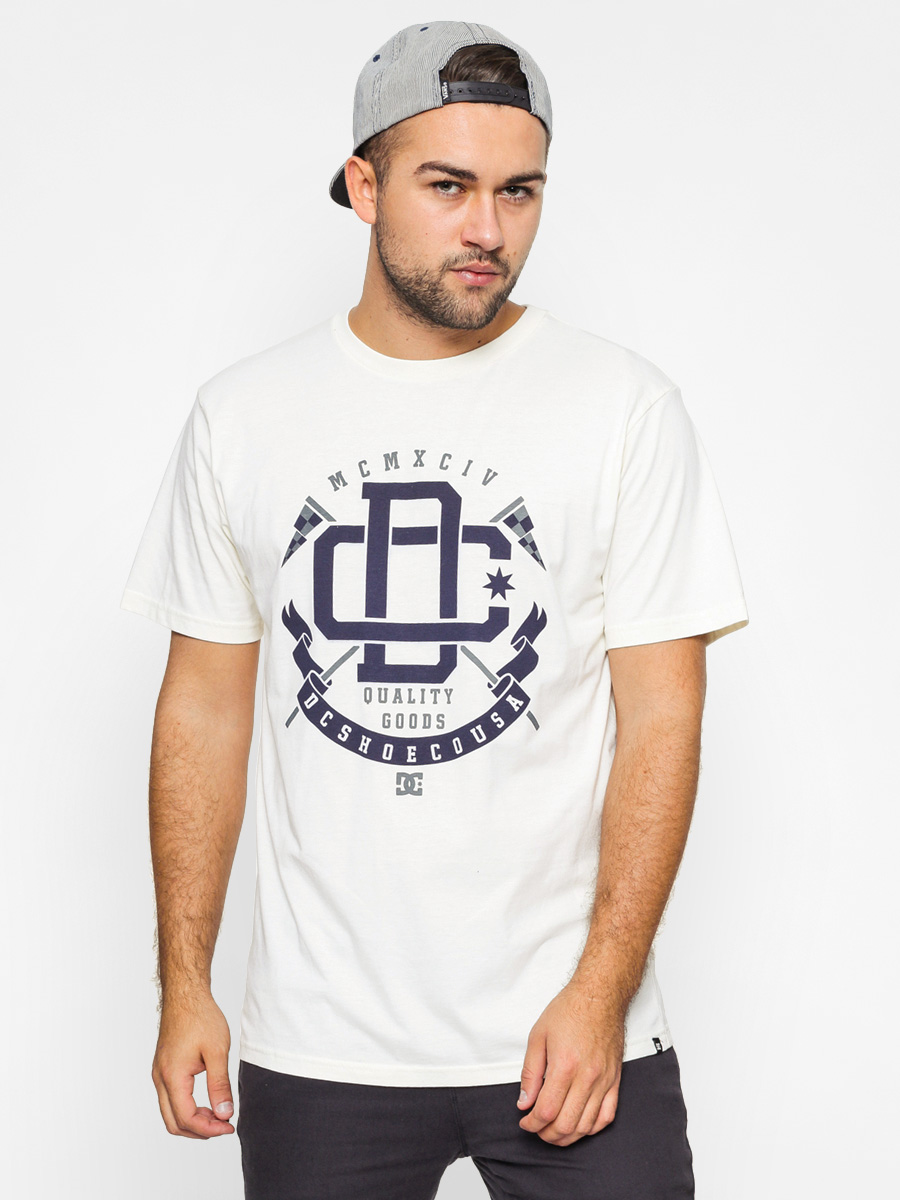Tričko DC Final Lap Ss Tees (off white)